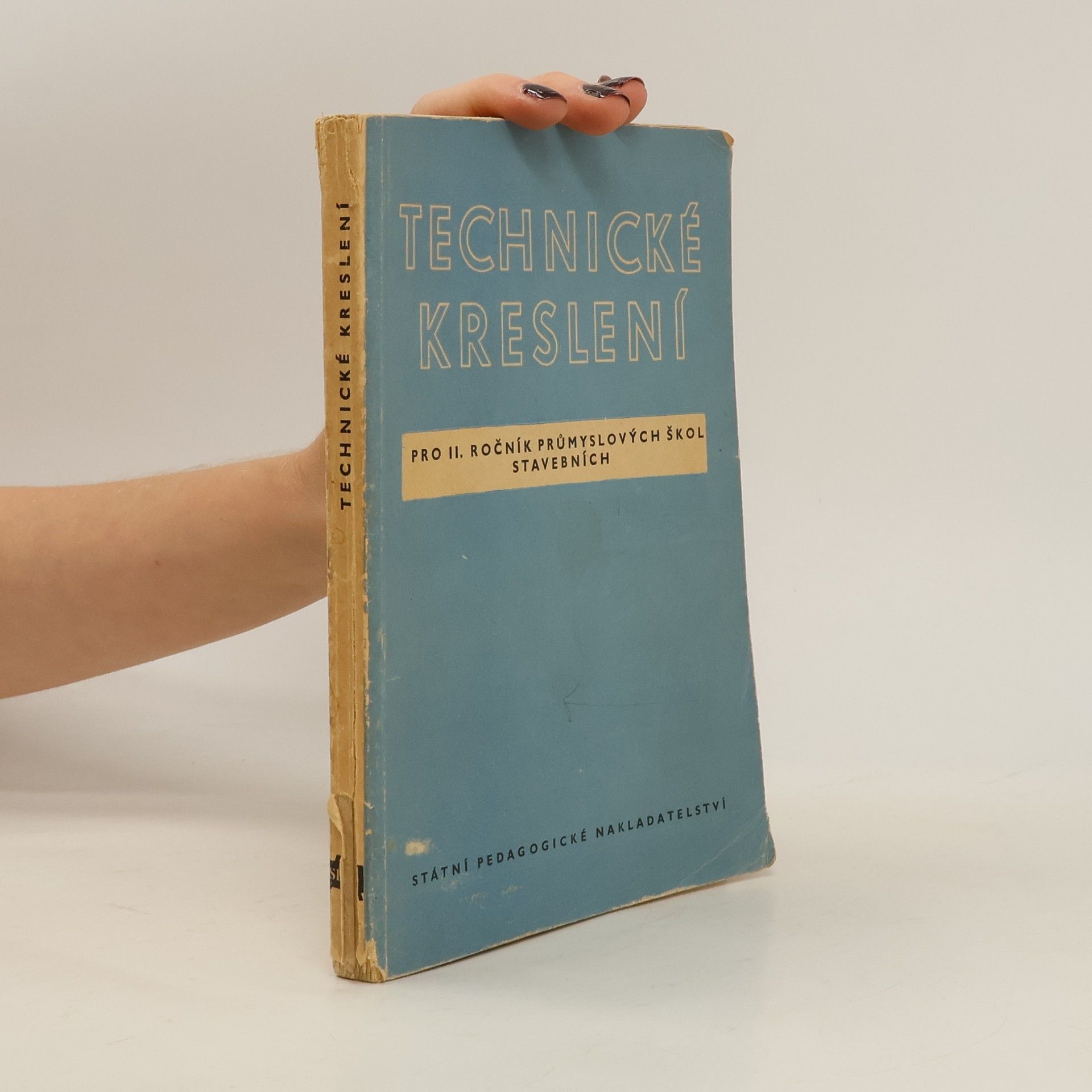 Miroslav Menšík Technické kreslení. Pro II. ročník průmyslových škol stavebních