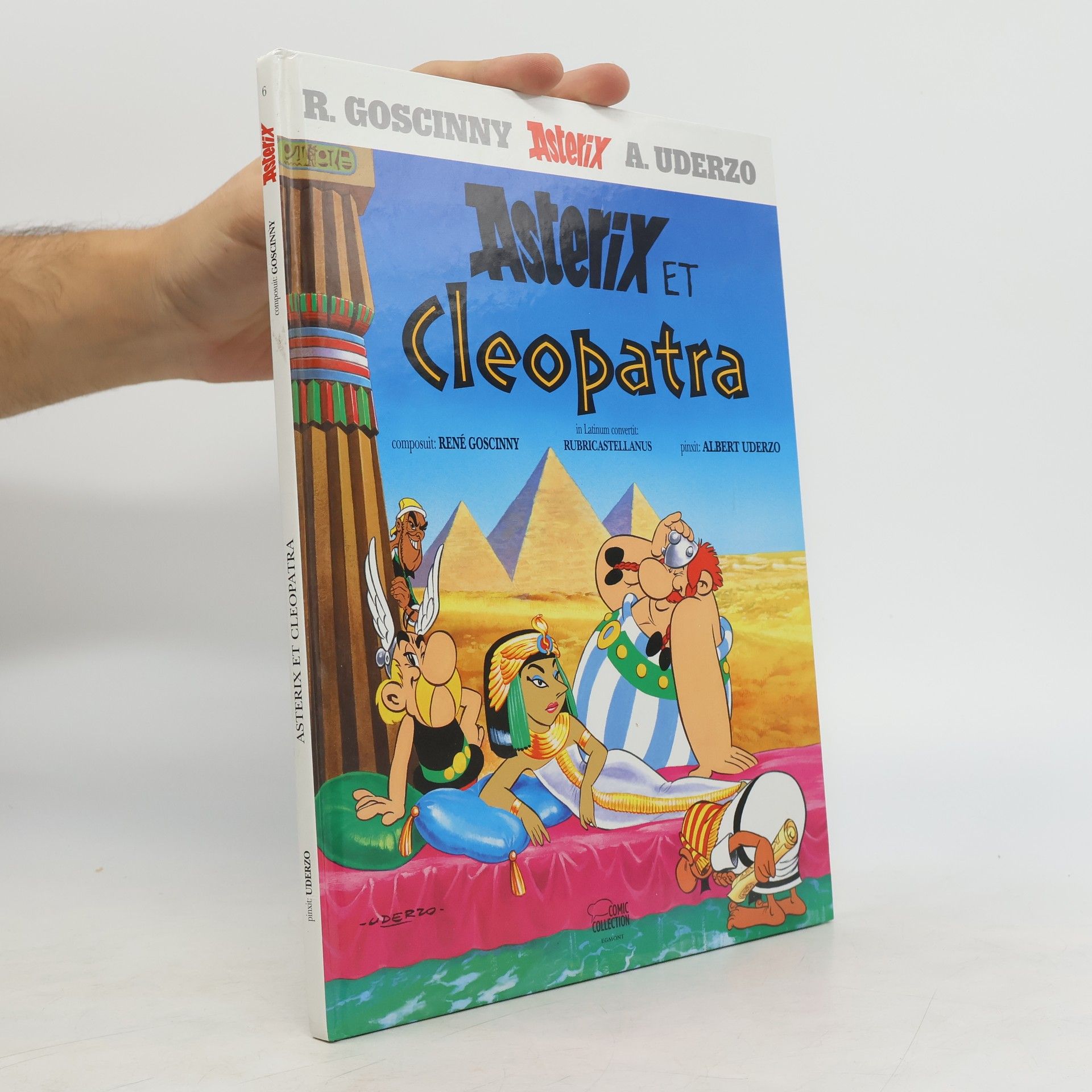 René Goscinny Goscinny et Uderzo novum periculum Asterigis et Obeligis praebent 6