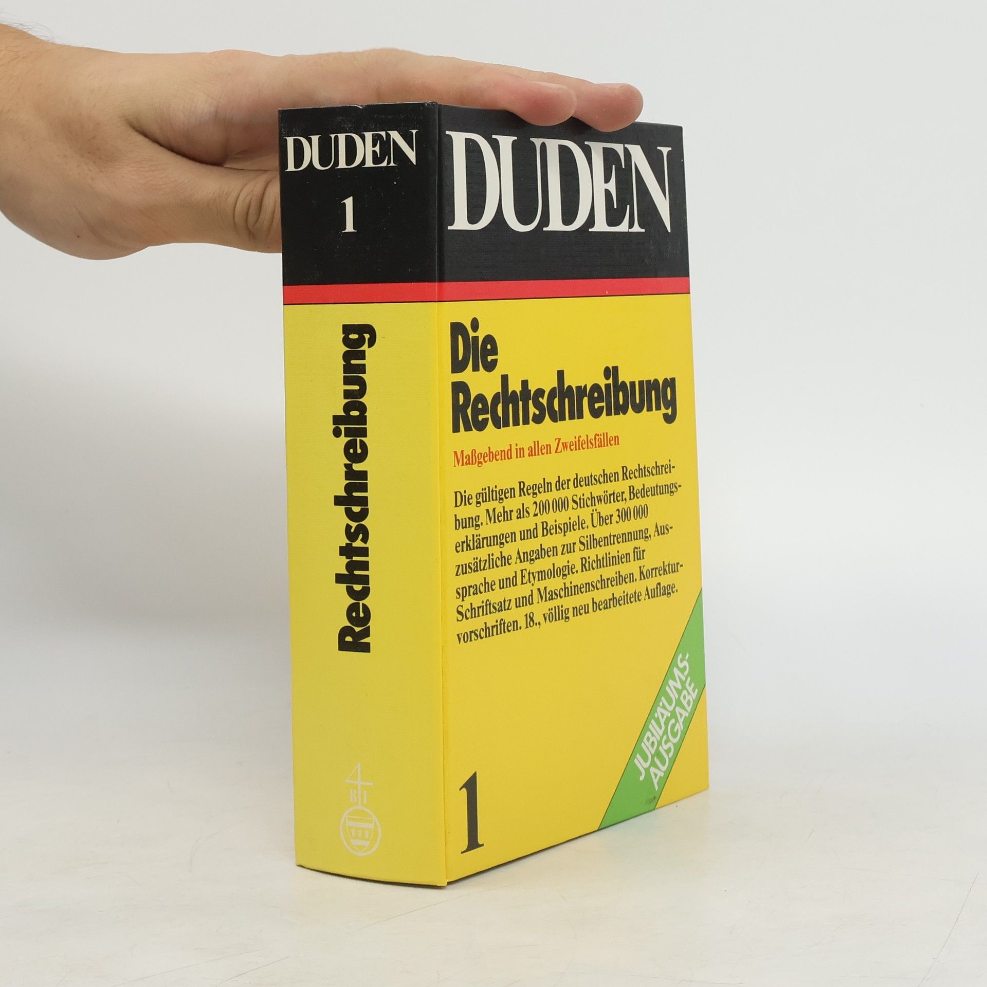 Autorenkollektiv Duden. Band 1, Rechtschreibung der deutschen Sprache und der Fremdwörter