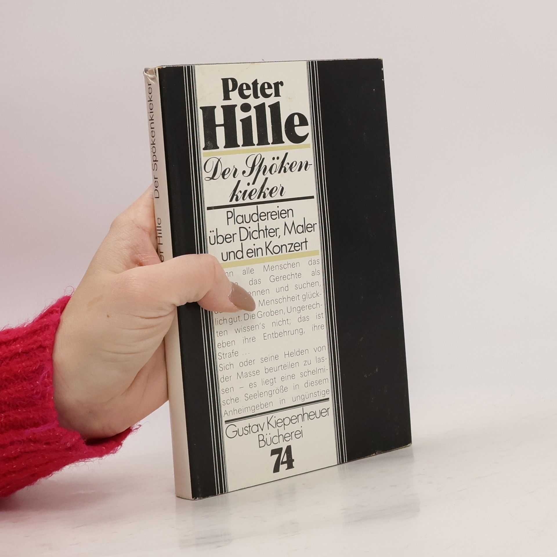 Peter Hille Der Spökenkieker