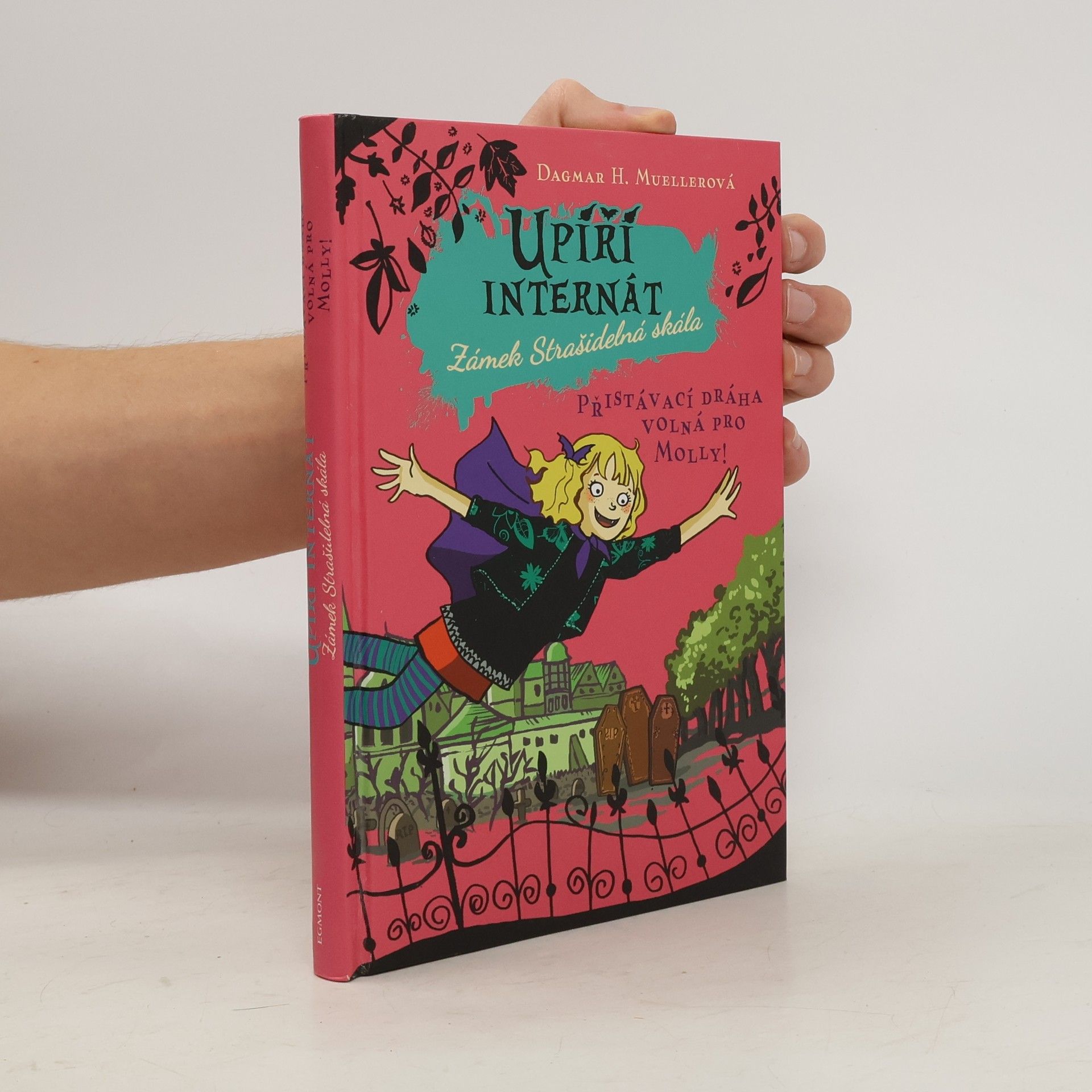 Upíří internát Zámek Strašidelná skála. Přistávací dráha volná pro Molly!