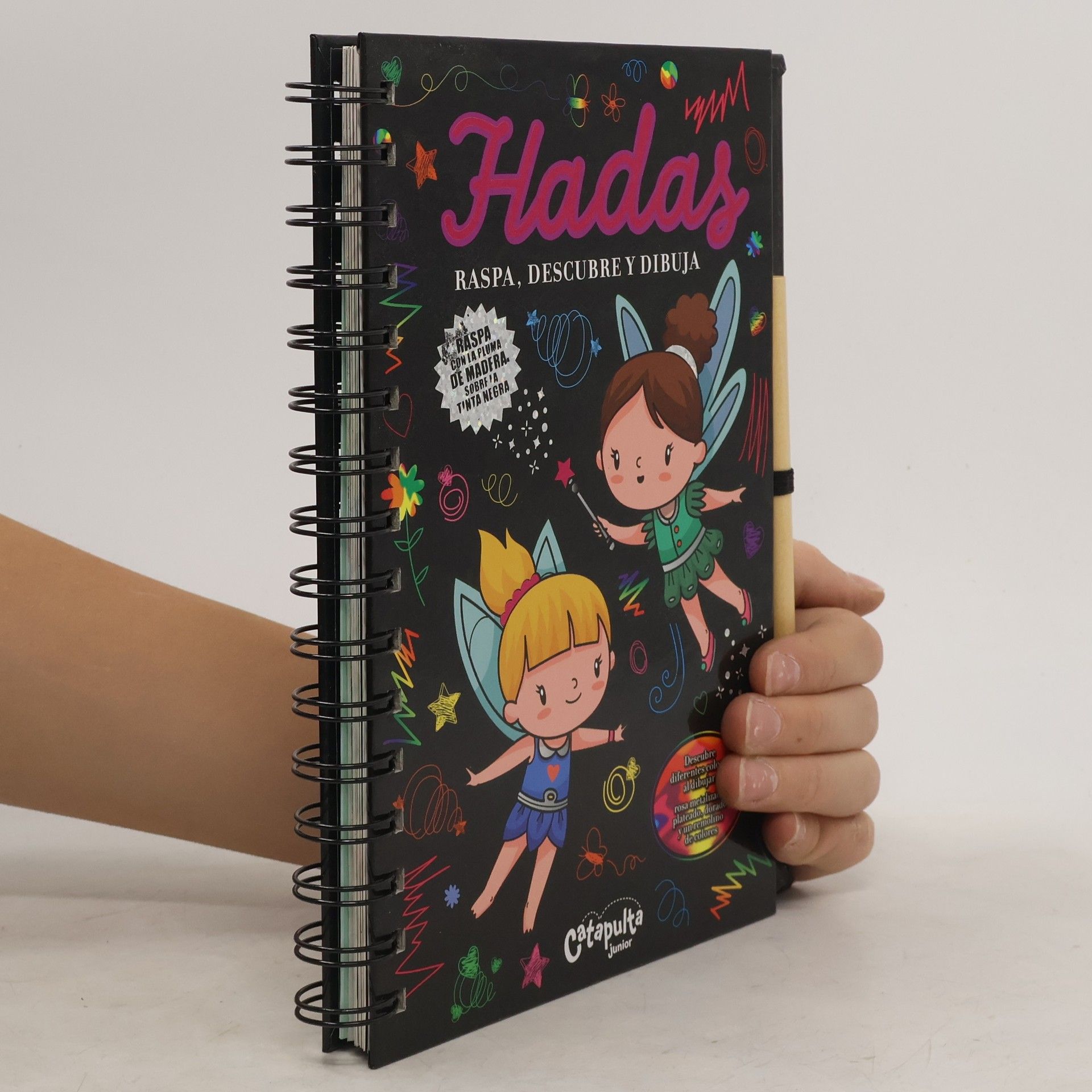 AA.VV. Hadas. Raspa descubre y dibuja