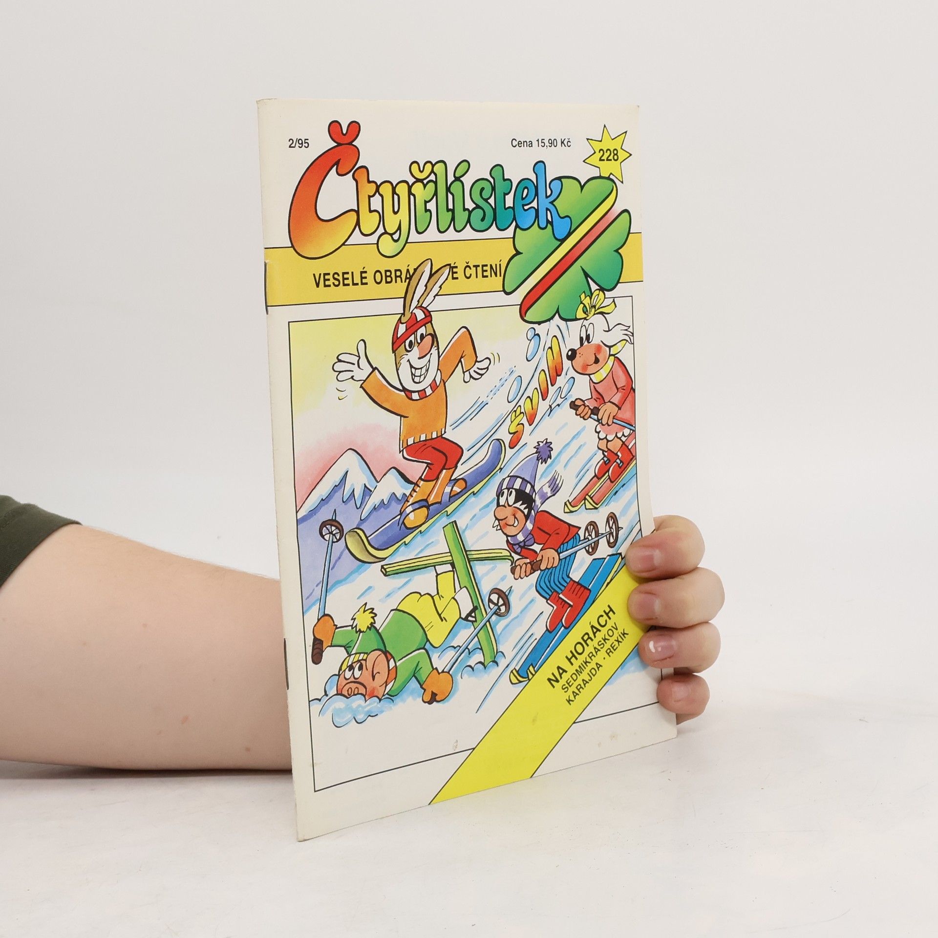 Collectif d'auteurs Čtyřlístek 228, 2/1995. Na horách