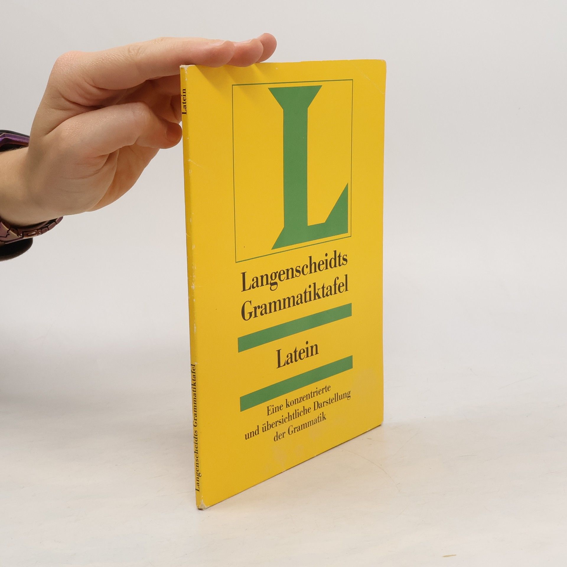 Autorenkollektiv Langenscheidts Grammatiktafel. Latein