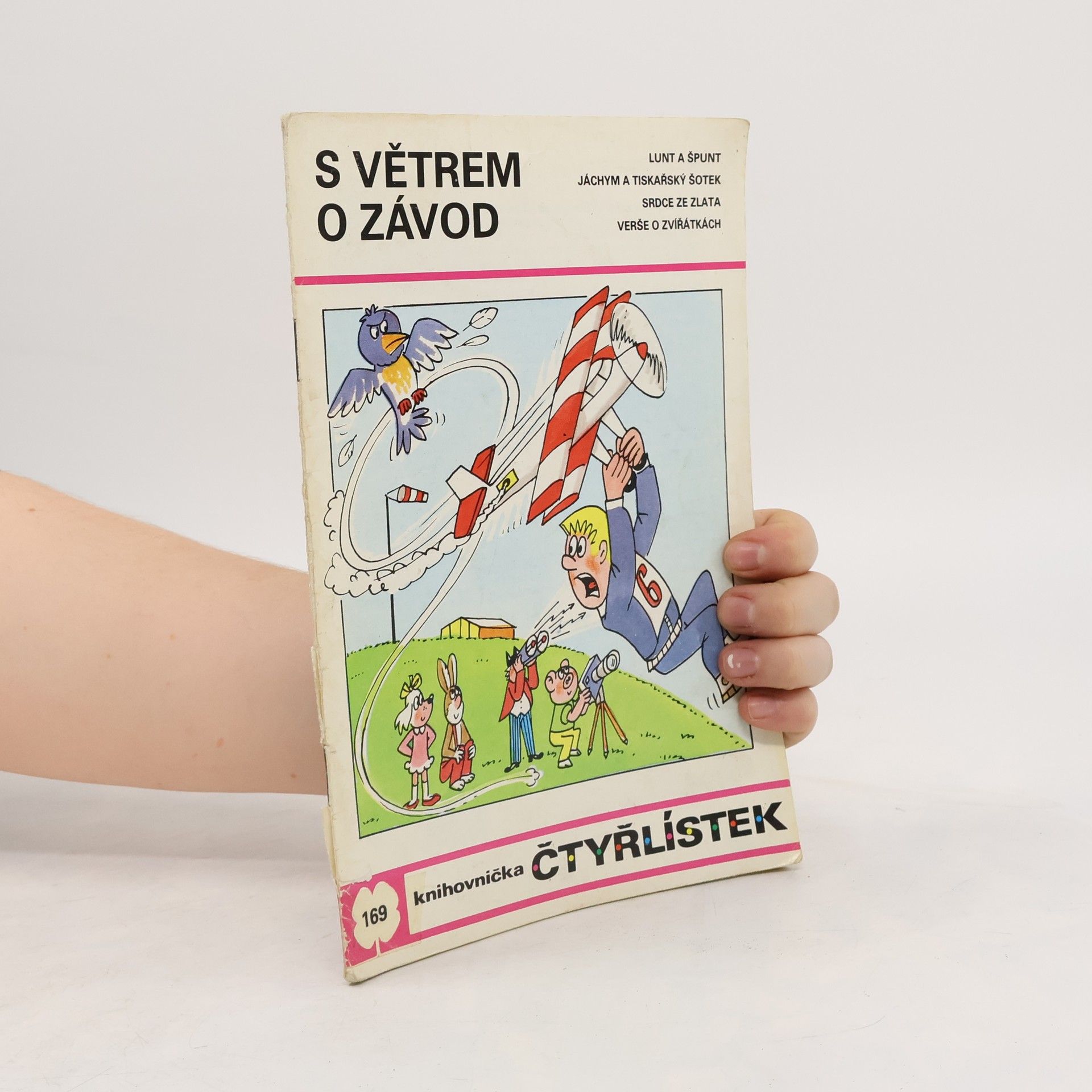 Jaroslav Němeček Čtyřlístek 169. S větrem o závod