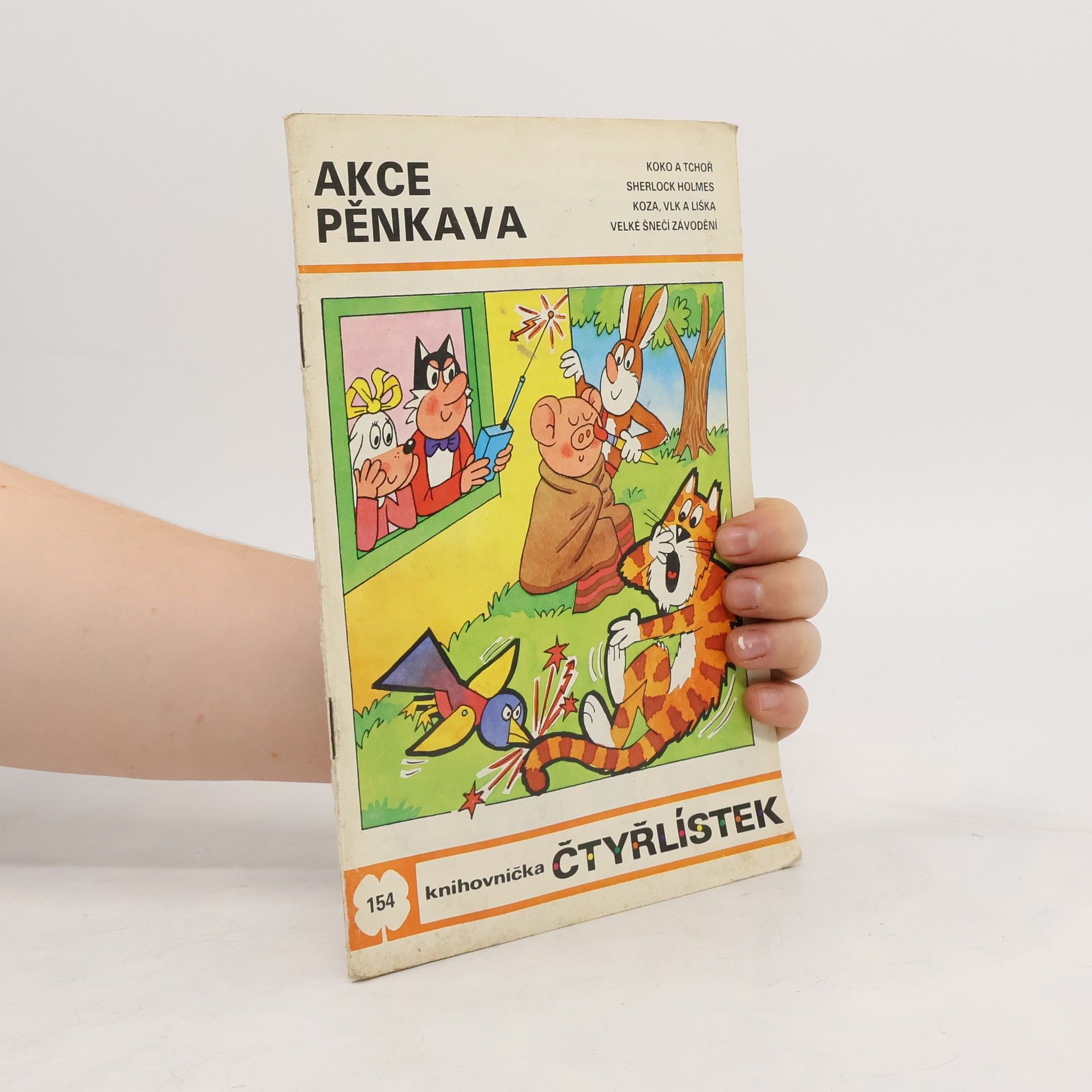 Kolektiv autorů Čtyřlístek 154. Akce pěnkava