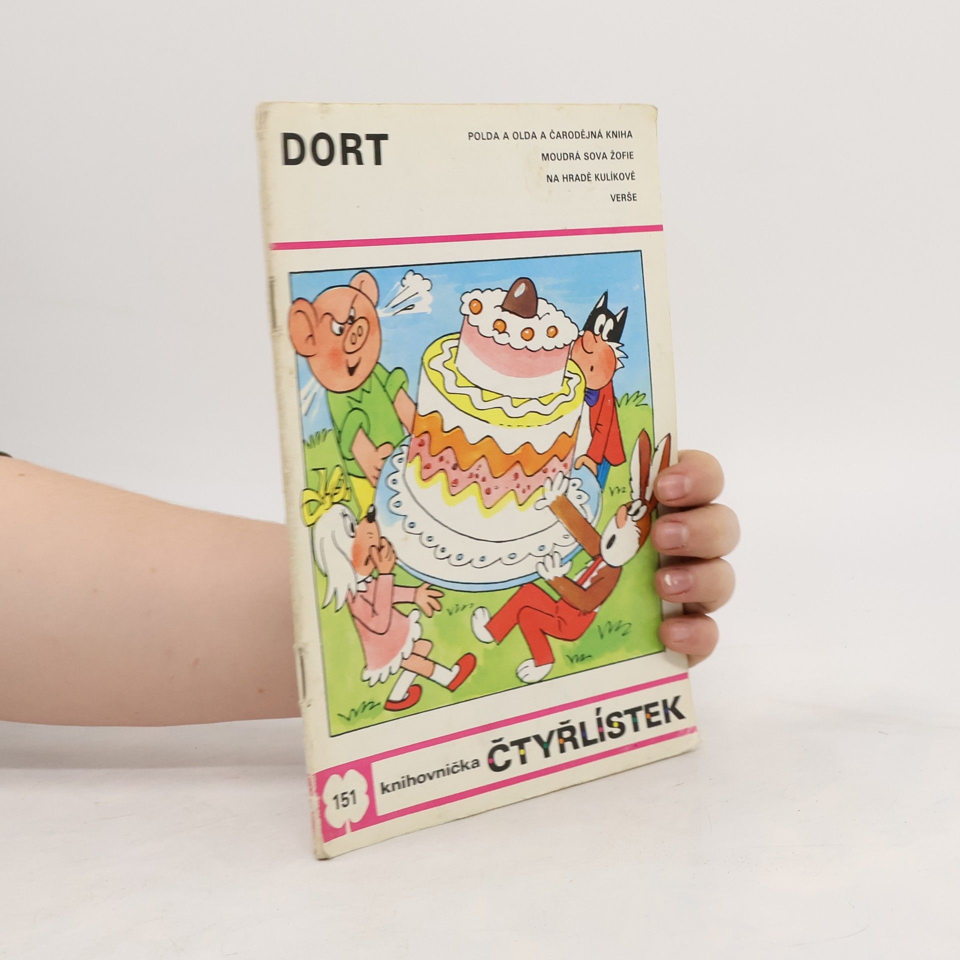 Jaroslav Němeček Čtyřlístek 151. Dort