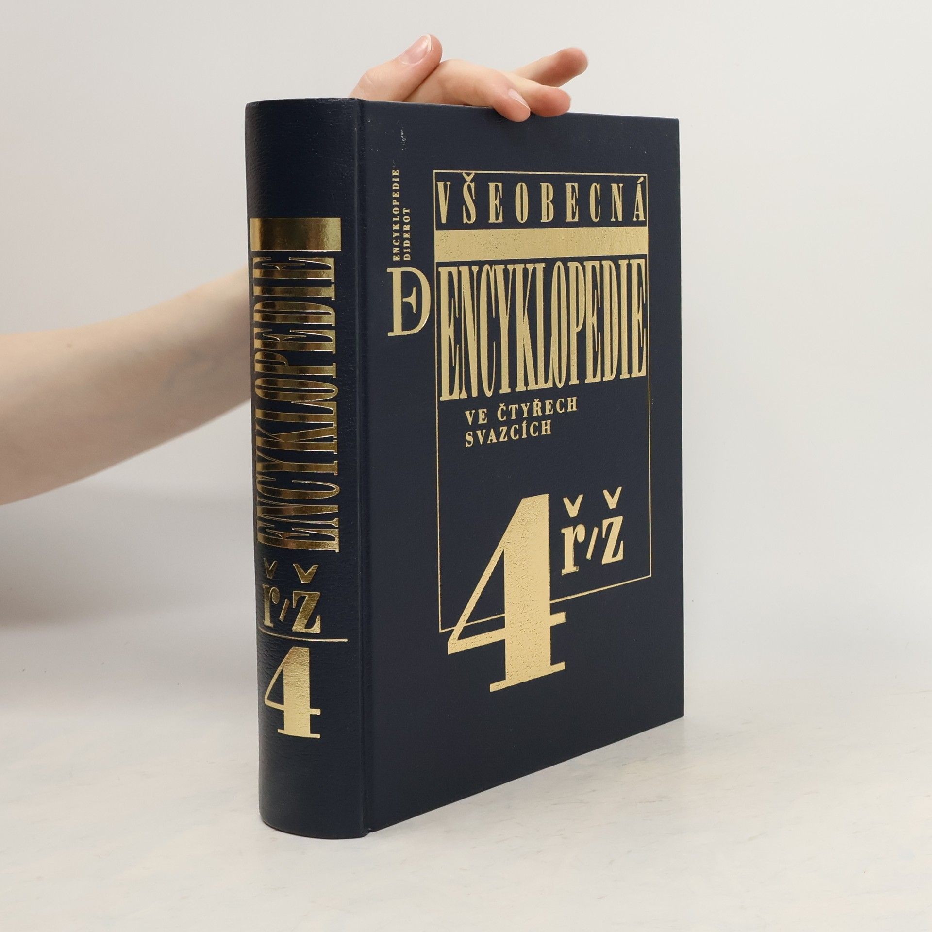 Kolektív autorov Všeobecná encyklopedie ve čtyřech svazcích, díl 4 - ř/ž