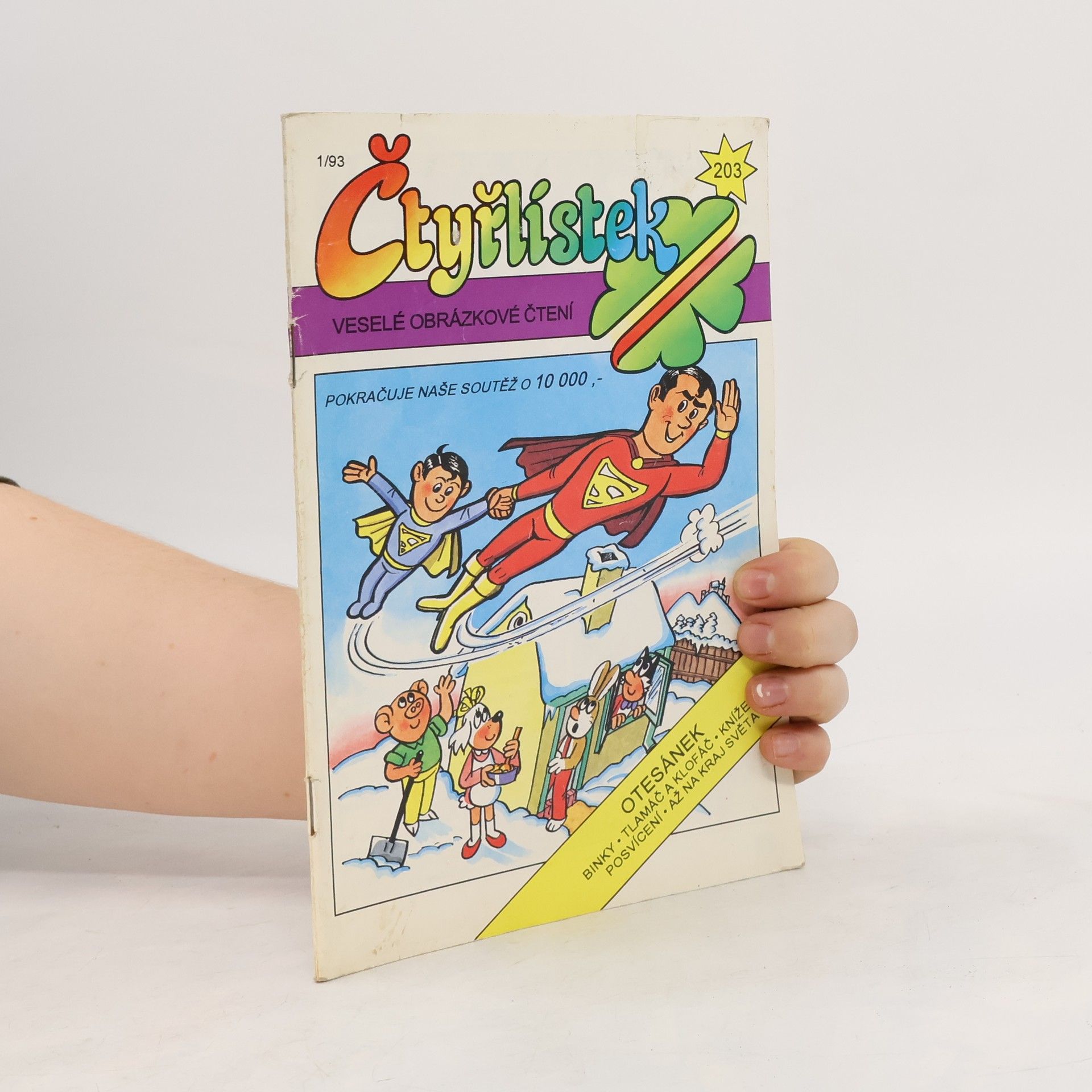 Kolektiv autorů Čtyřlístek 203. 1/1993. Otesánek