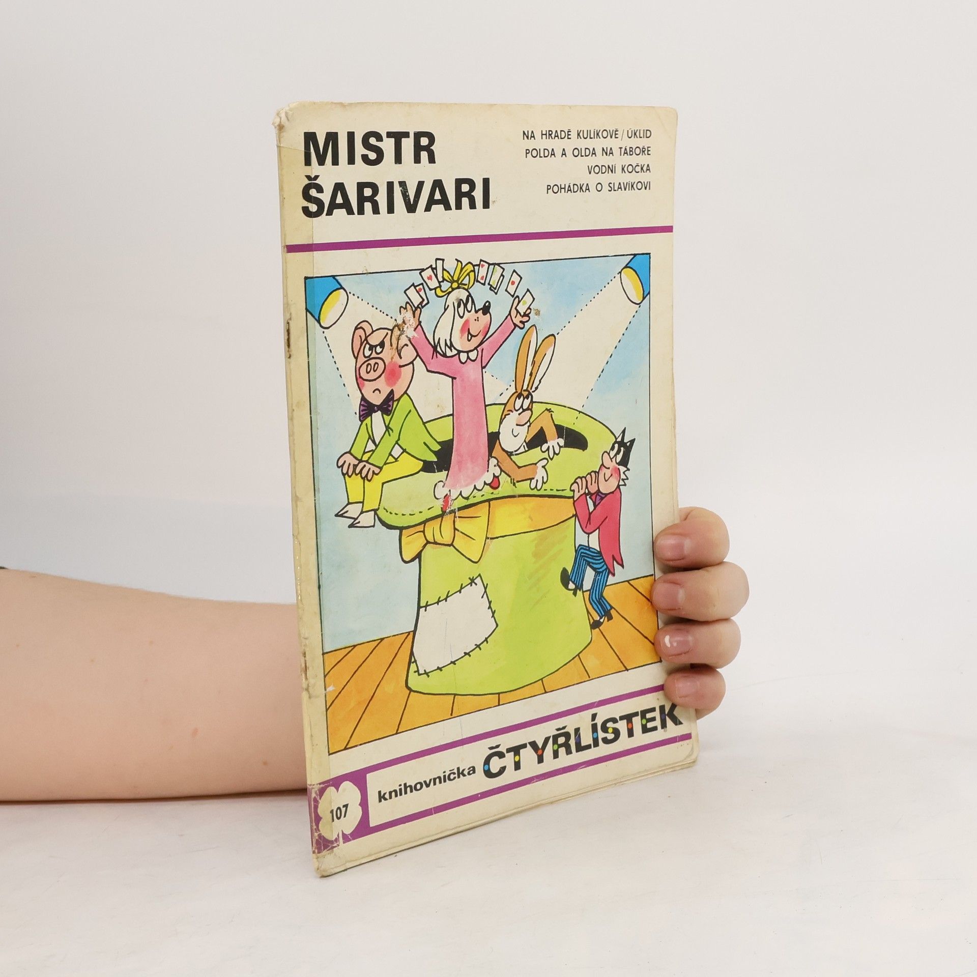 Jaroslav Němeček Čtyřlístek 107. Mistr Šarivari