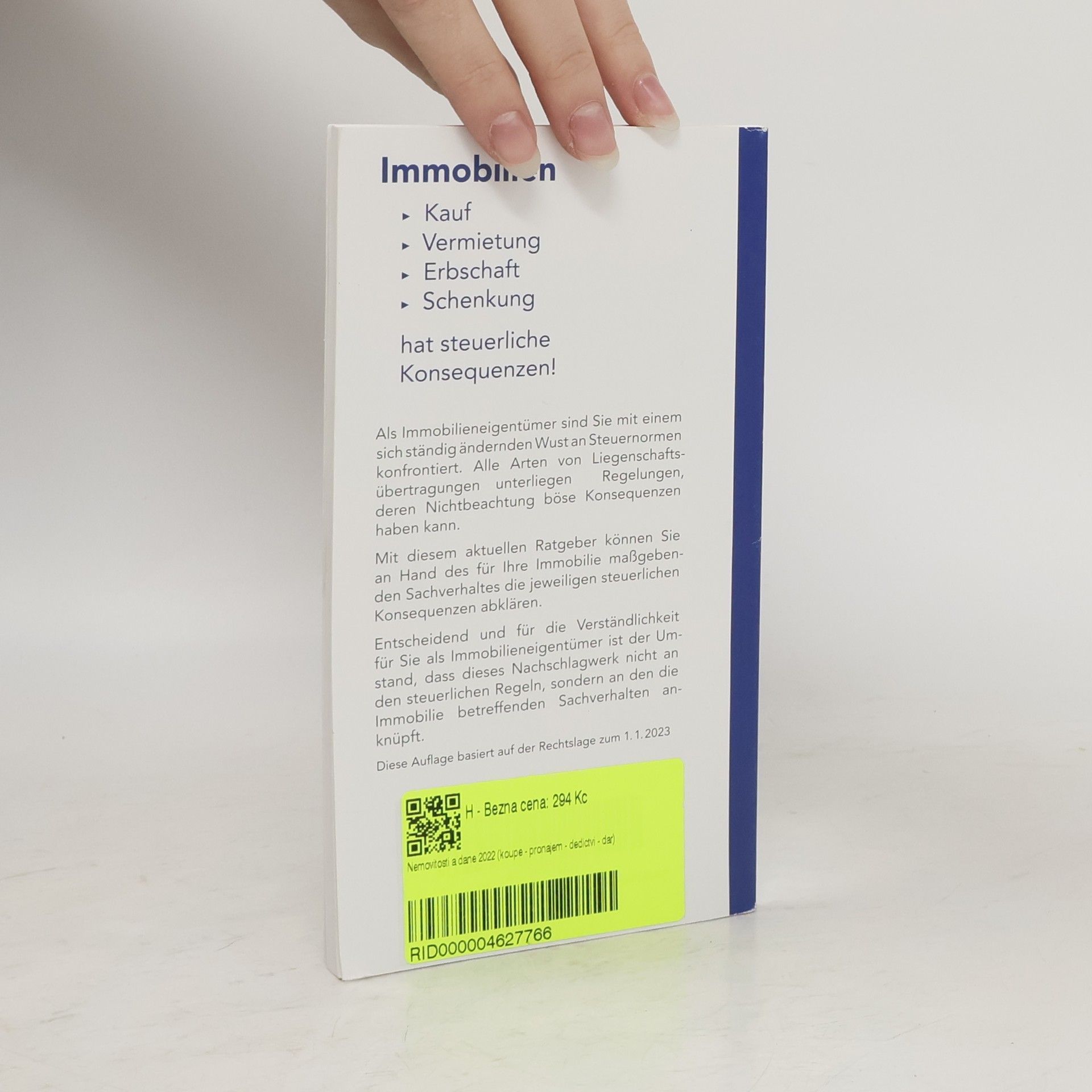 Autorenkollektiv Immobilien und Steuern 2023