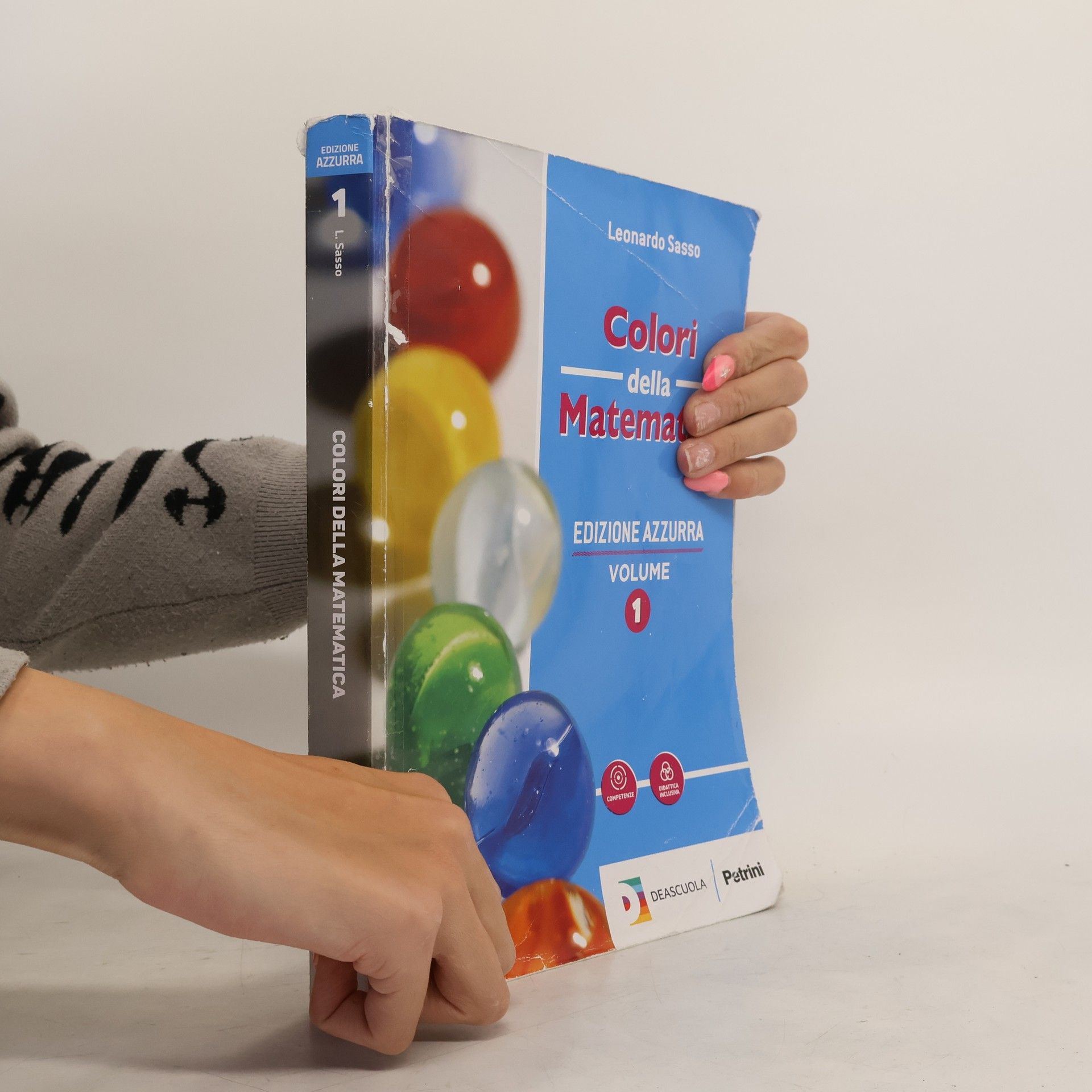Leonardo Sasso Colori della matematica. Edizione azzurra. Volume 1