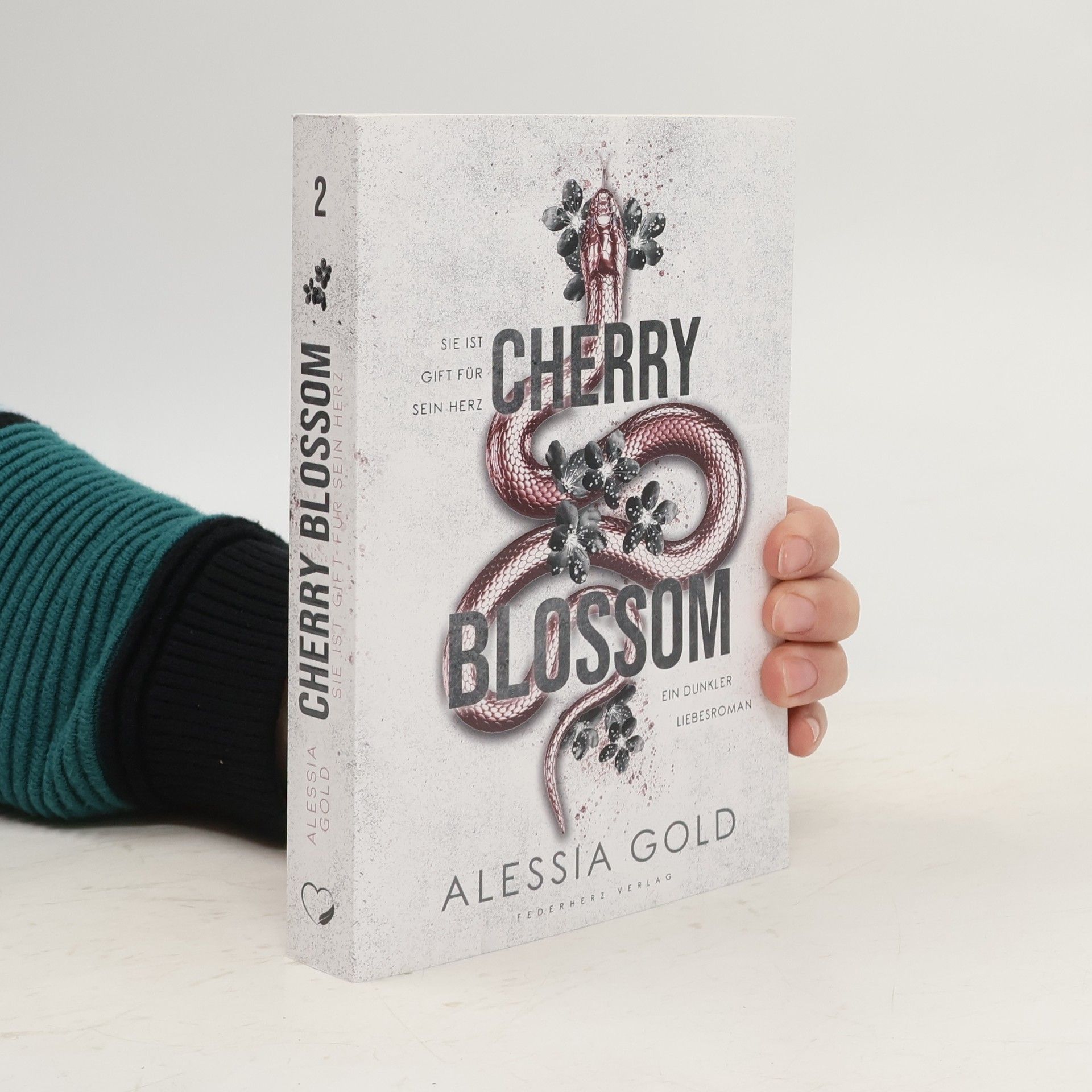 Alessia Gold Cherry Blossom