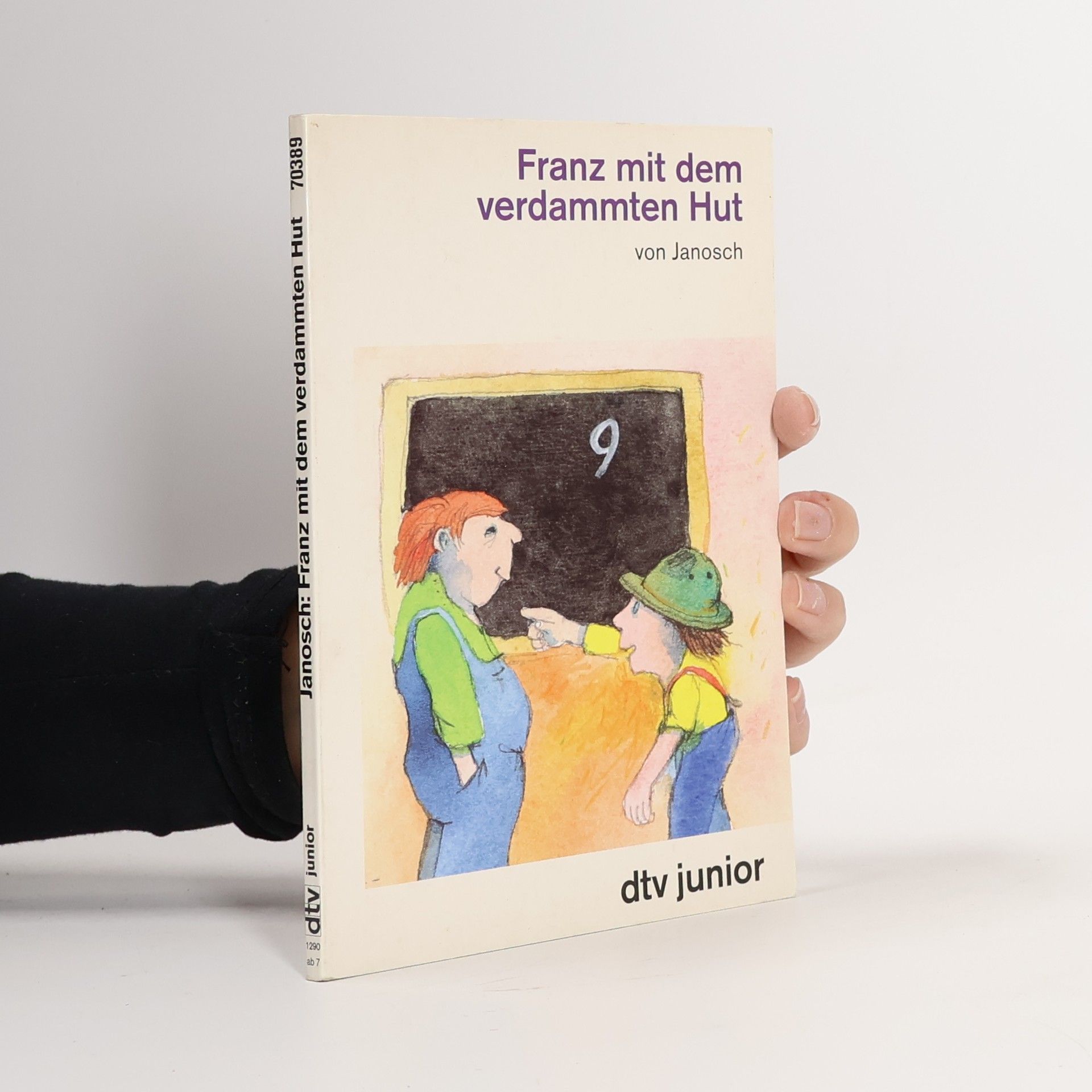 Janosch Franz mit dem verdammten Hut