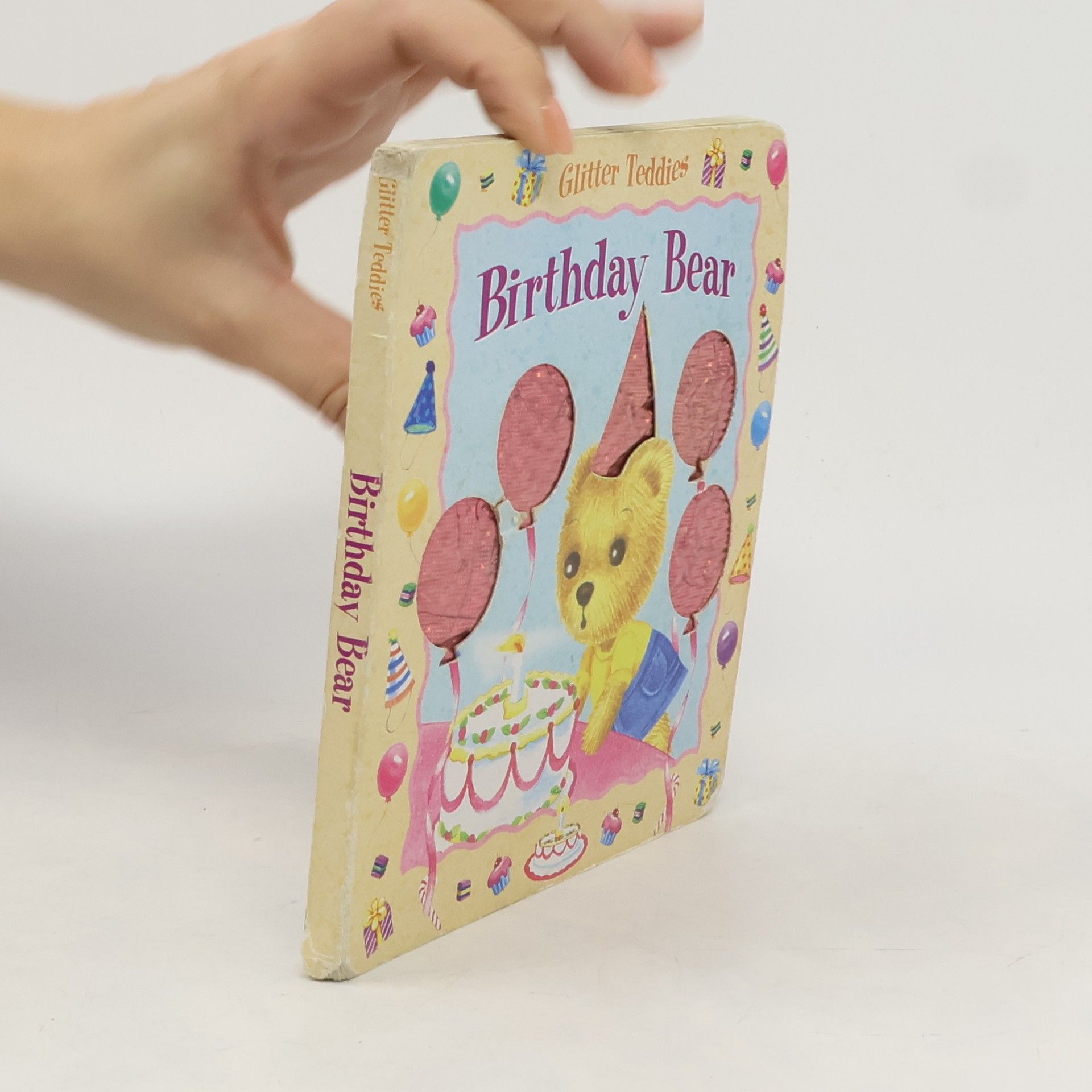 Glitter Teddies: Birthday Bear