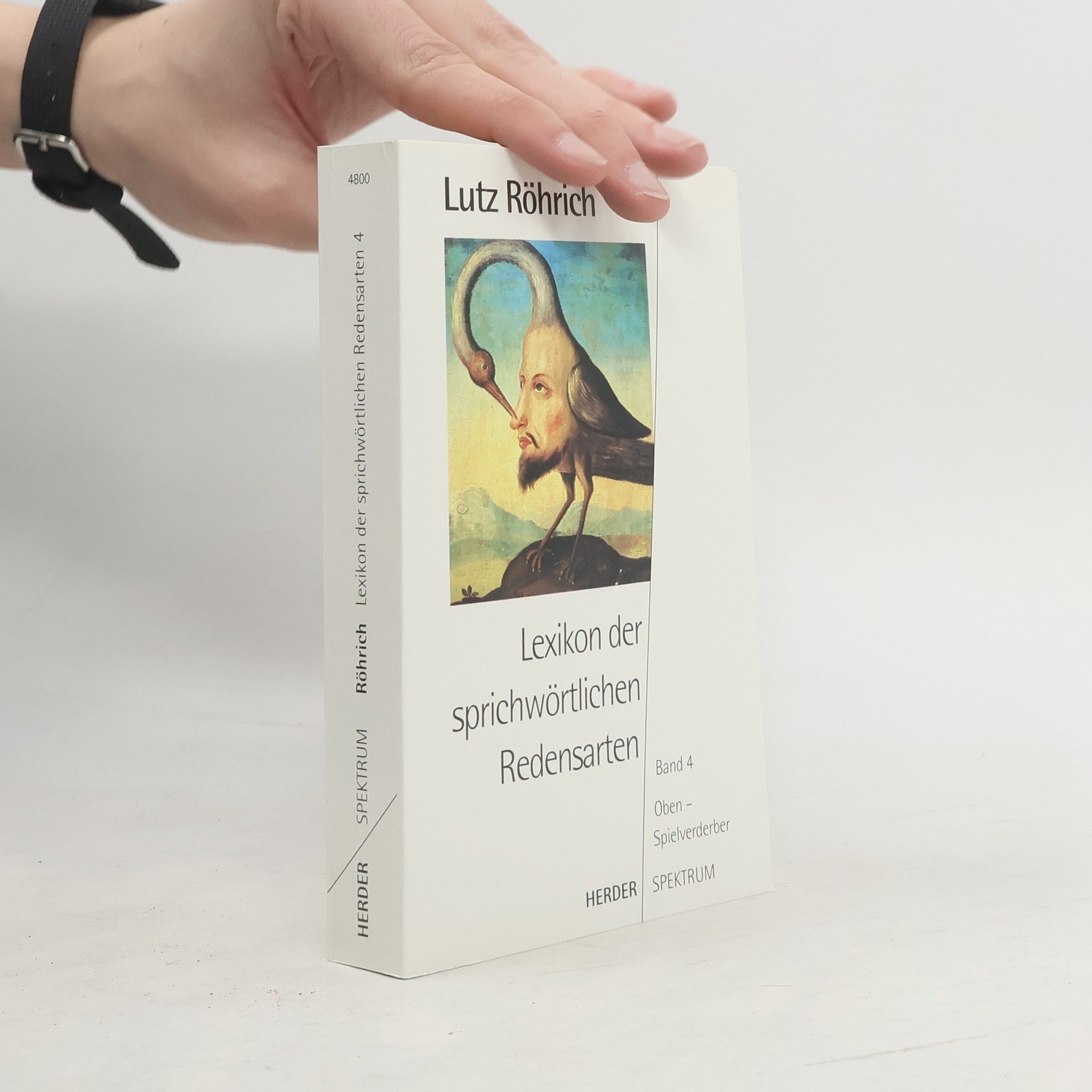 Lutz Röhrich Lexikon der sprichwörtlichen Redensarten