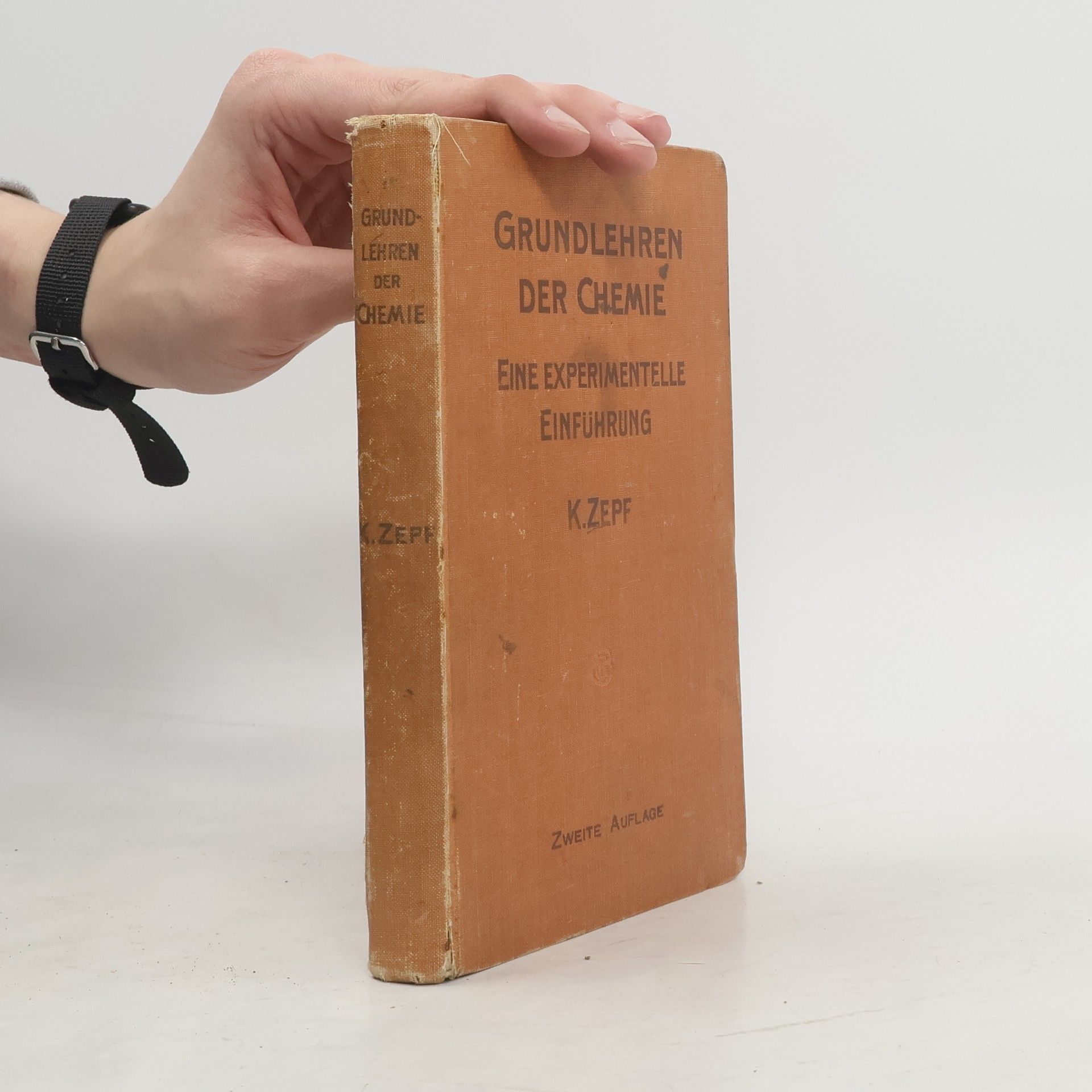Kasimir Zepf Experimentelle Einführung in die Grundlehren der Chemie