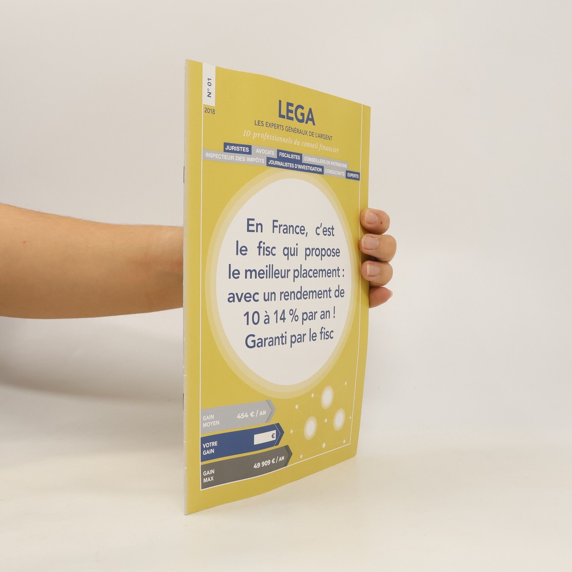 Collectif d'auteurs Lega. Les experts géneraux de l´argent. Nr. 1