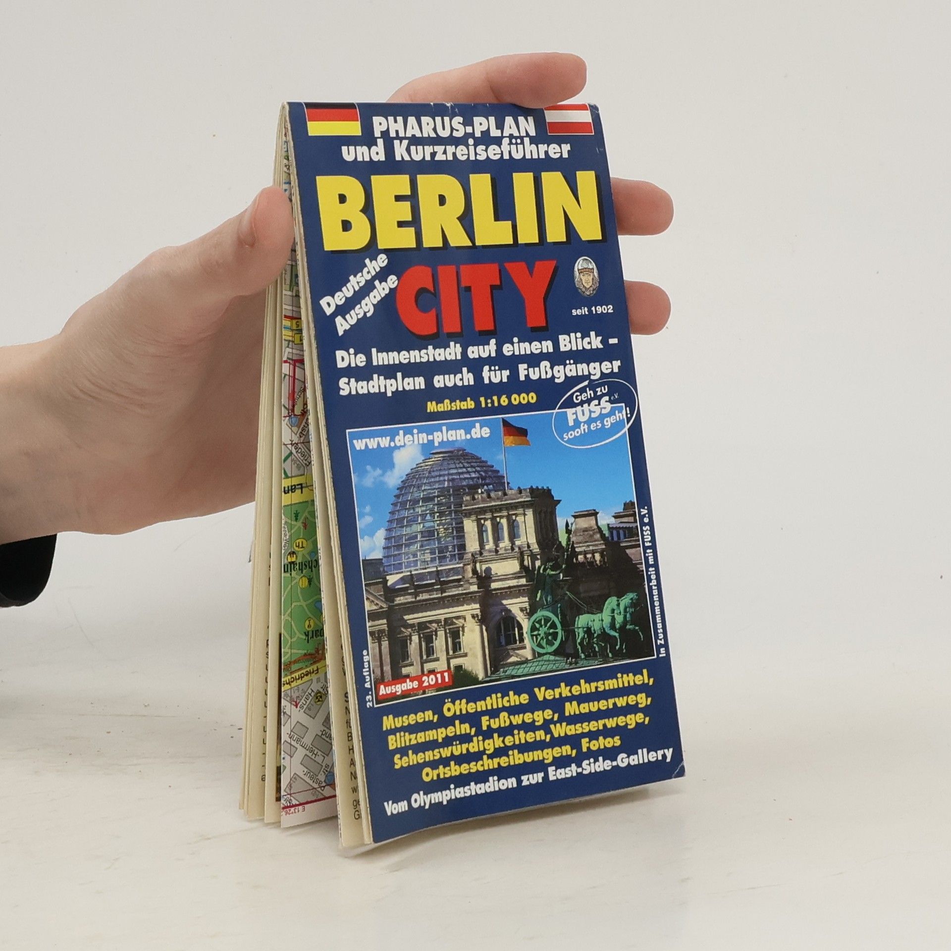 Autorenkollektiv Pharus-Plan und Kurzreiseführer Berlin-City