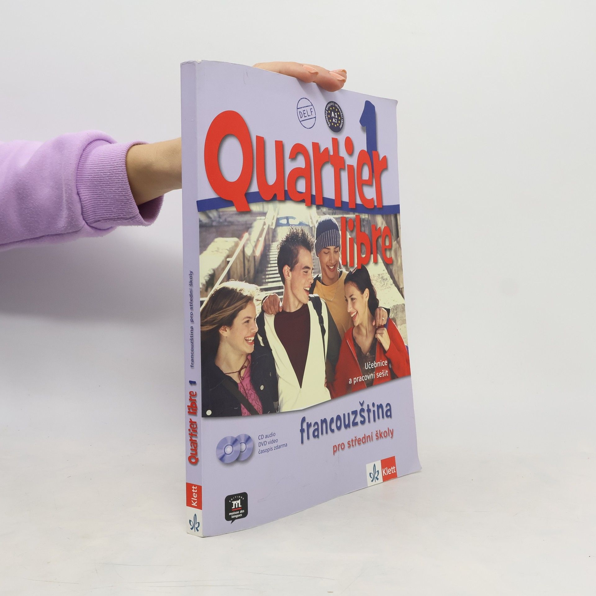 Collectif d'auteurs Quartier libre 1.Francouzština pro střední a jazykové školy- učebnice a pracovní sešit