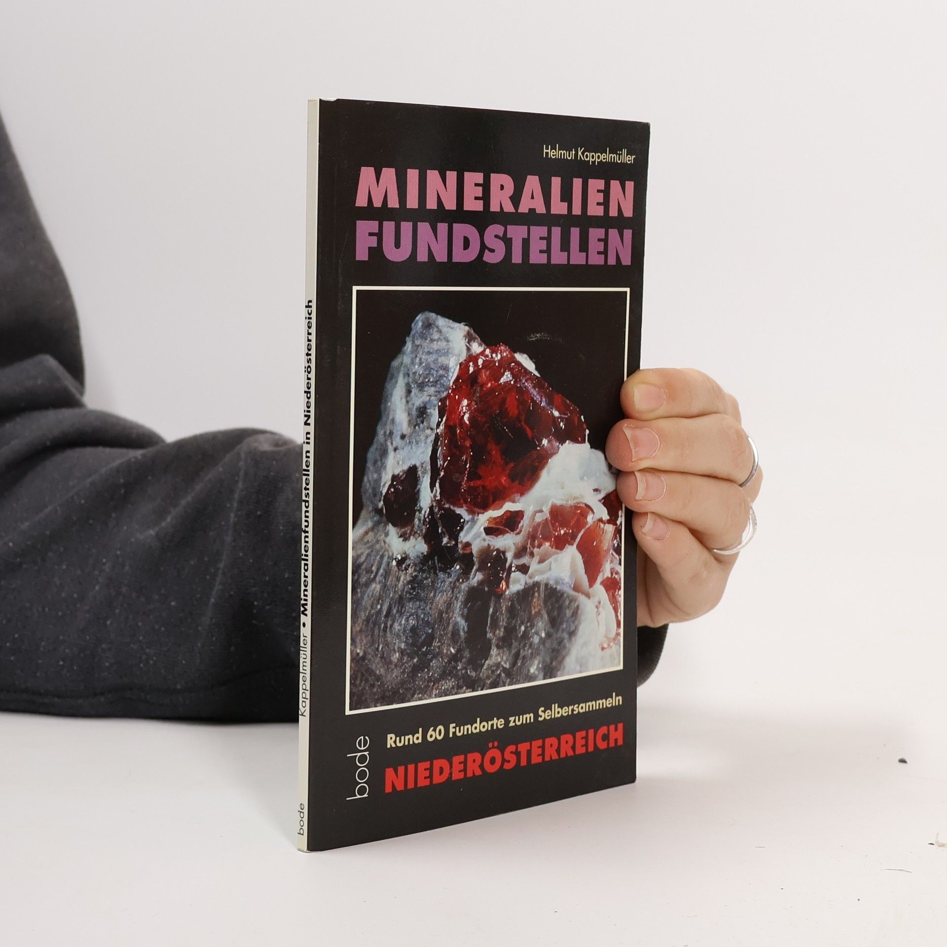 Helmut Kappelmüller Mineralienfundstellen im Land Niederösterreich