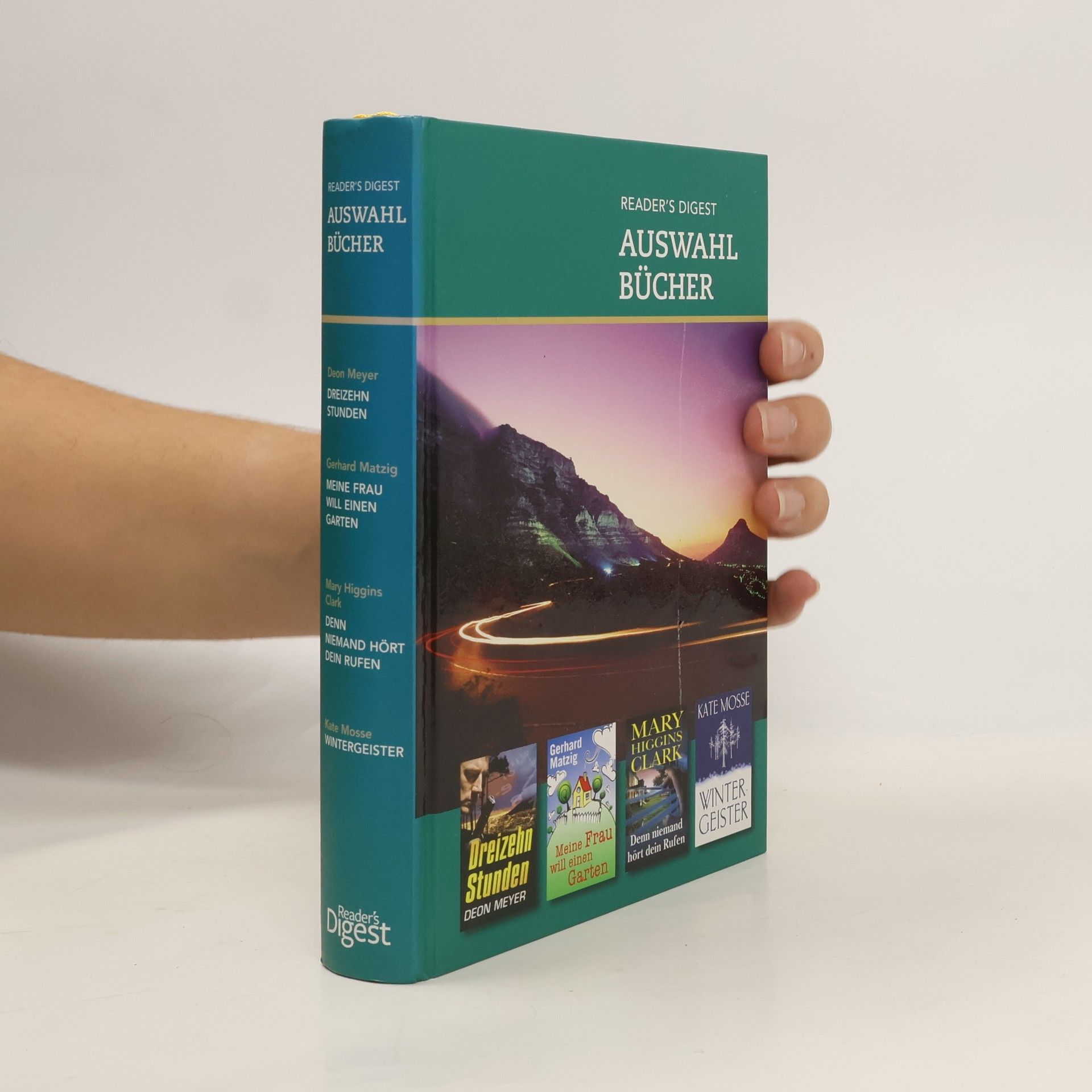 Mary Higgins Clark Auswahl Bücher: Dreizehn Stunden, Meine Frau will einen Garten, Denn niemand hört dein Rufen, Winter Geister