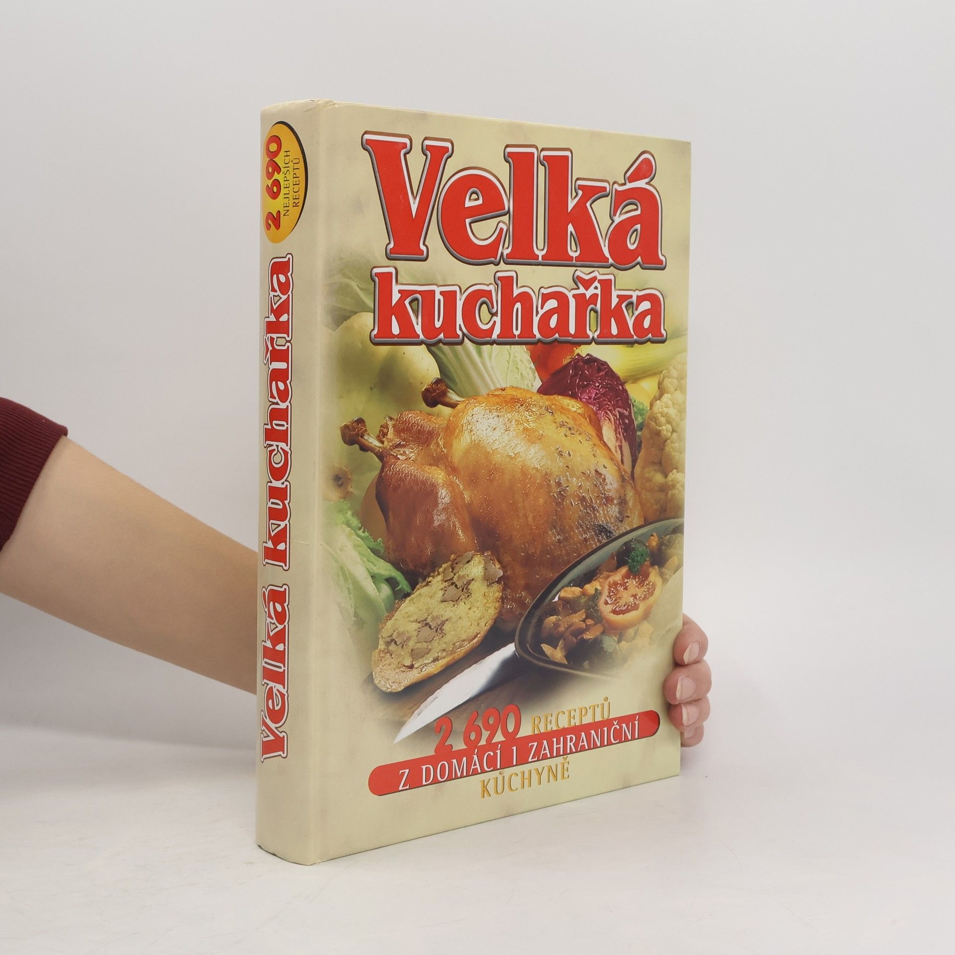 Květa Macáková Velká kuchařka : 2690 receptů z domácí i zahraniční kuchyně