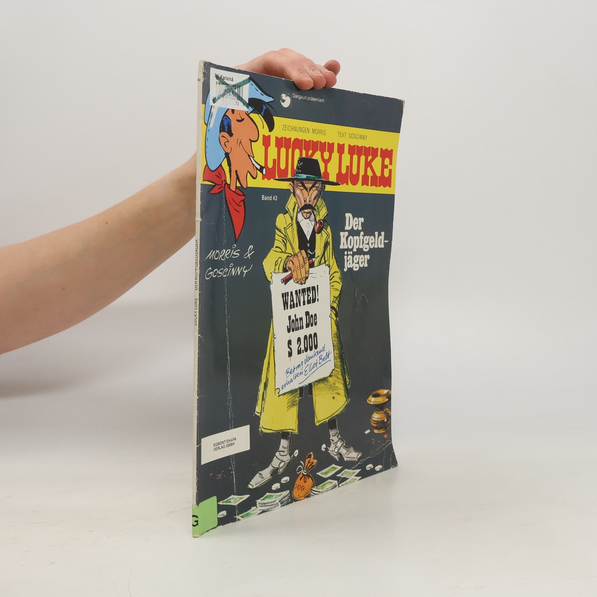 Collectif d'auteurs Lucky Luke 43. Der Kopfgeldjäger