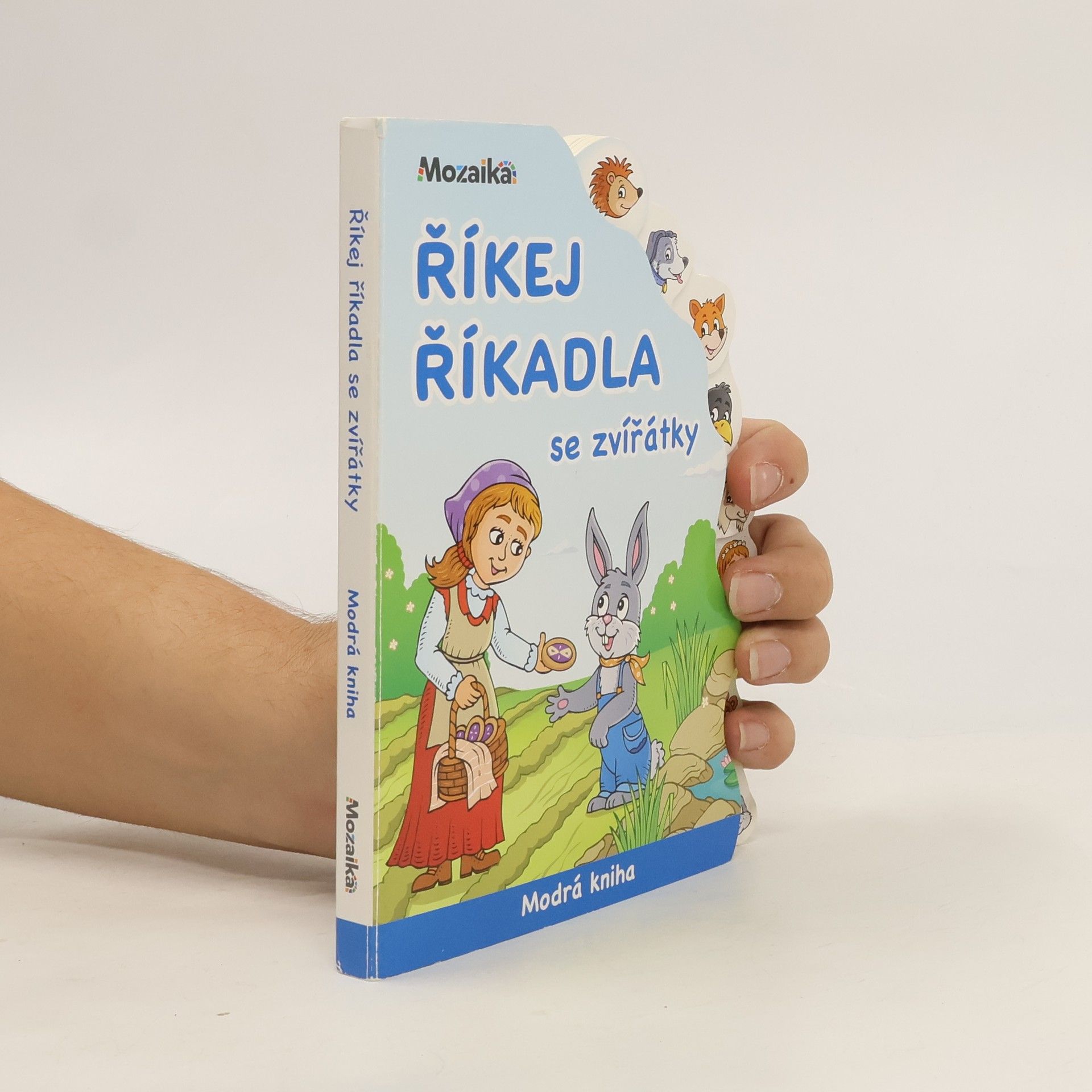 Klára Víšková Říkej říkadla se zvířátky. Modrá kniha