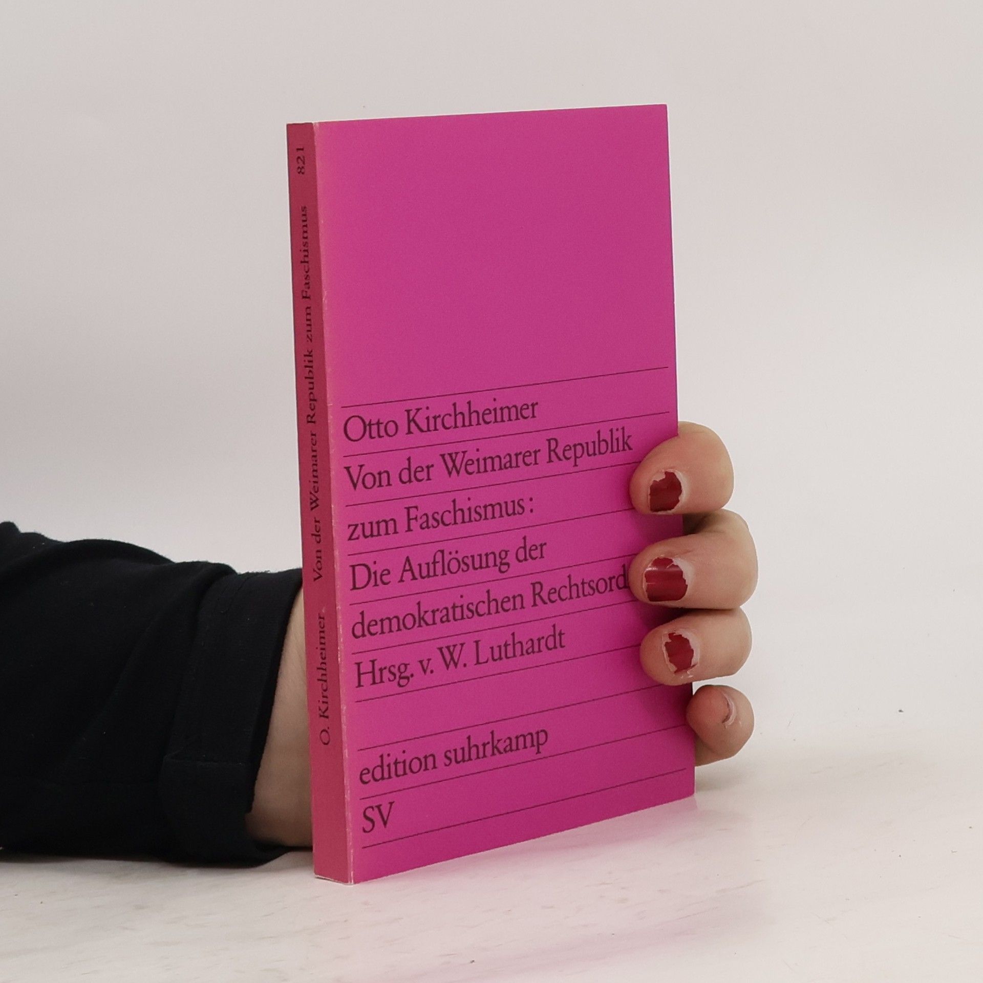 Von der Weimarer Republik zum Faschismus