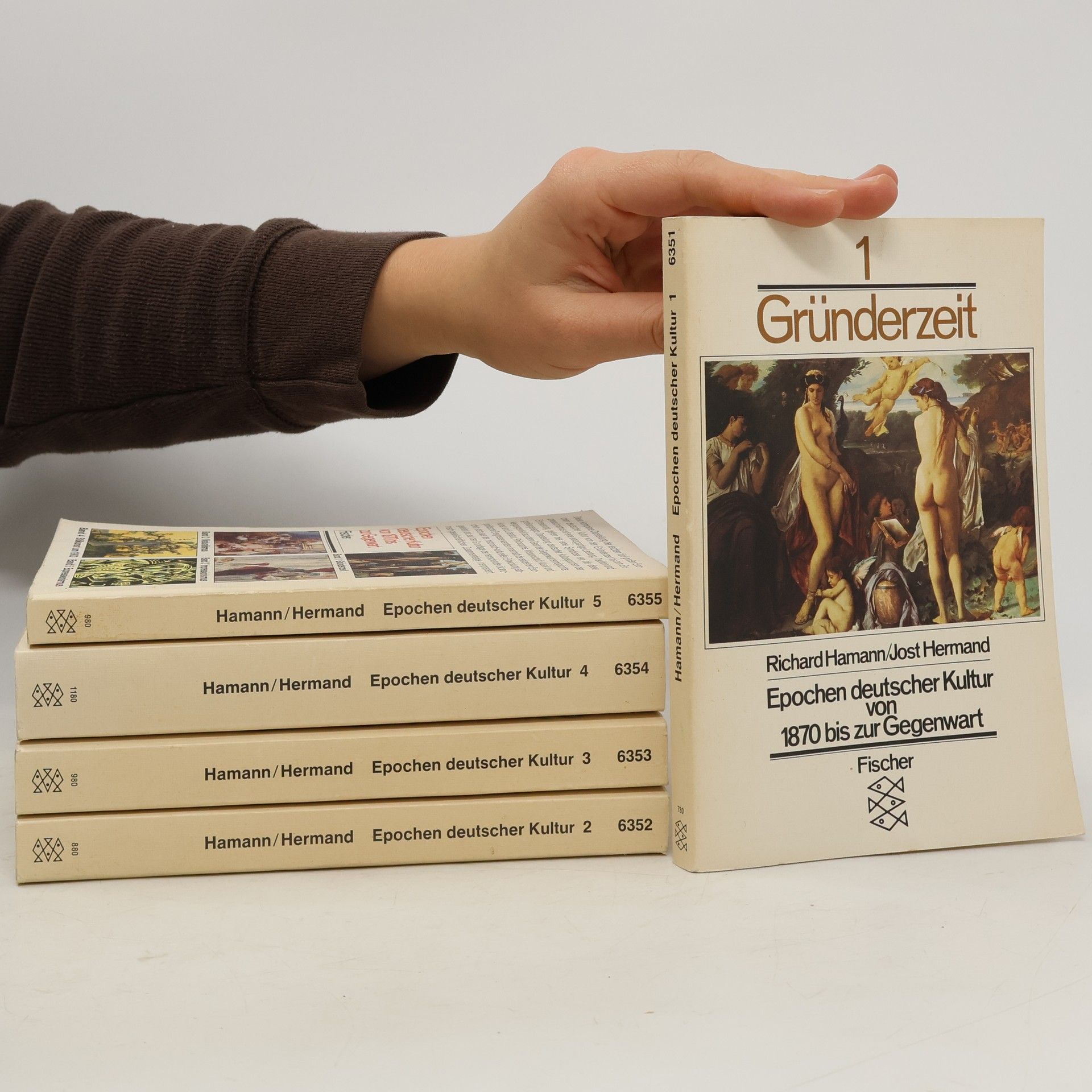 Richard Hamann Epochen deutscher Kultur 1-5