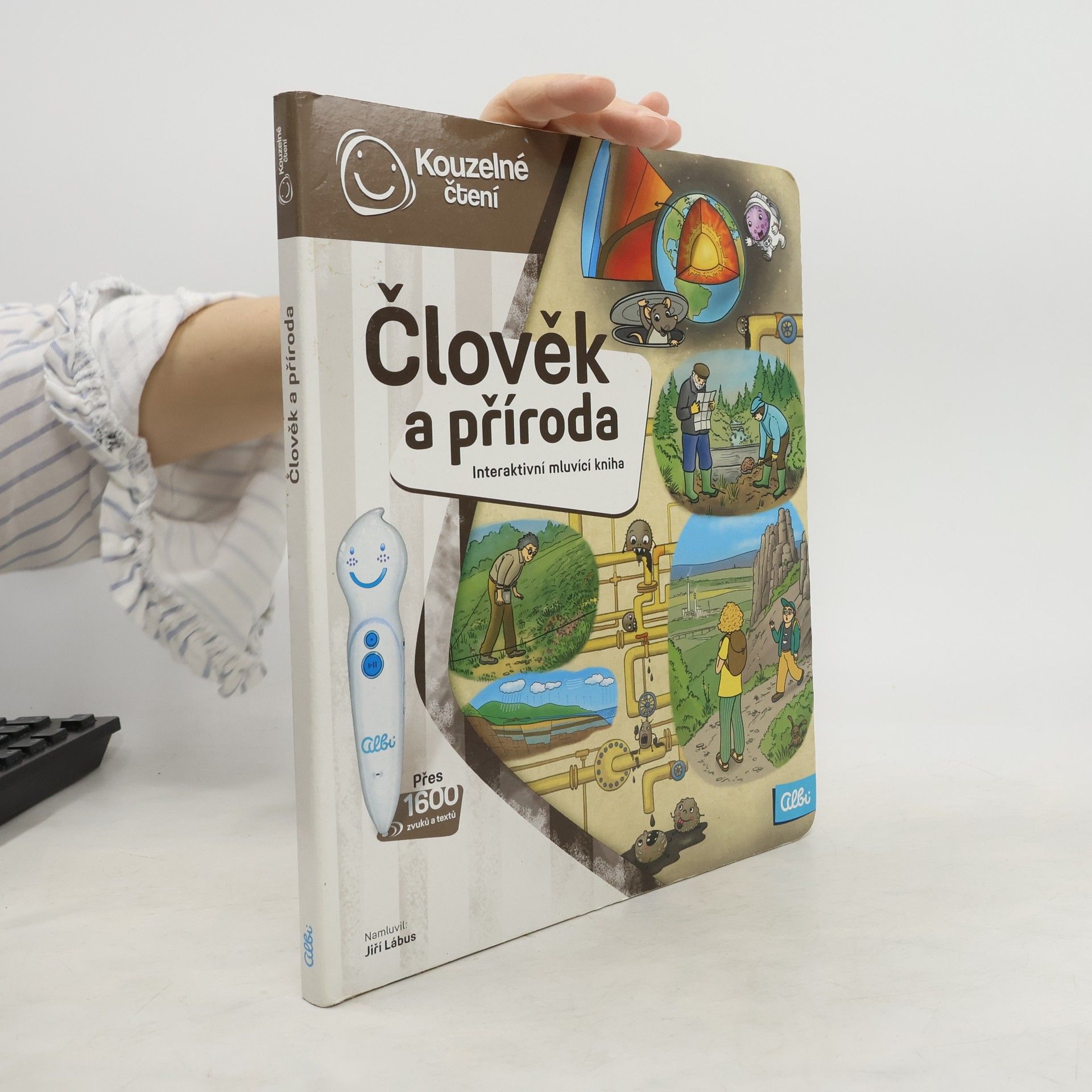 Adéla Rúčková Moravcová Člověk a příroda. Interaktivní mluvící kniha