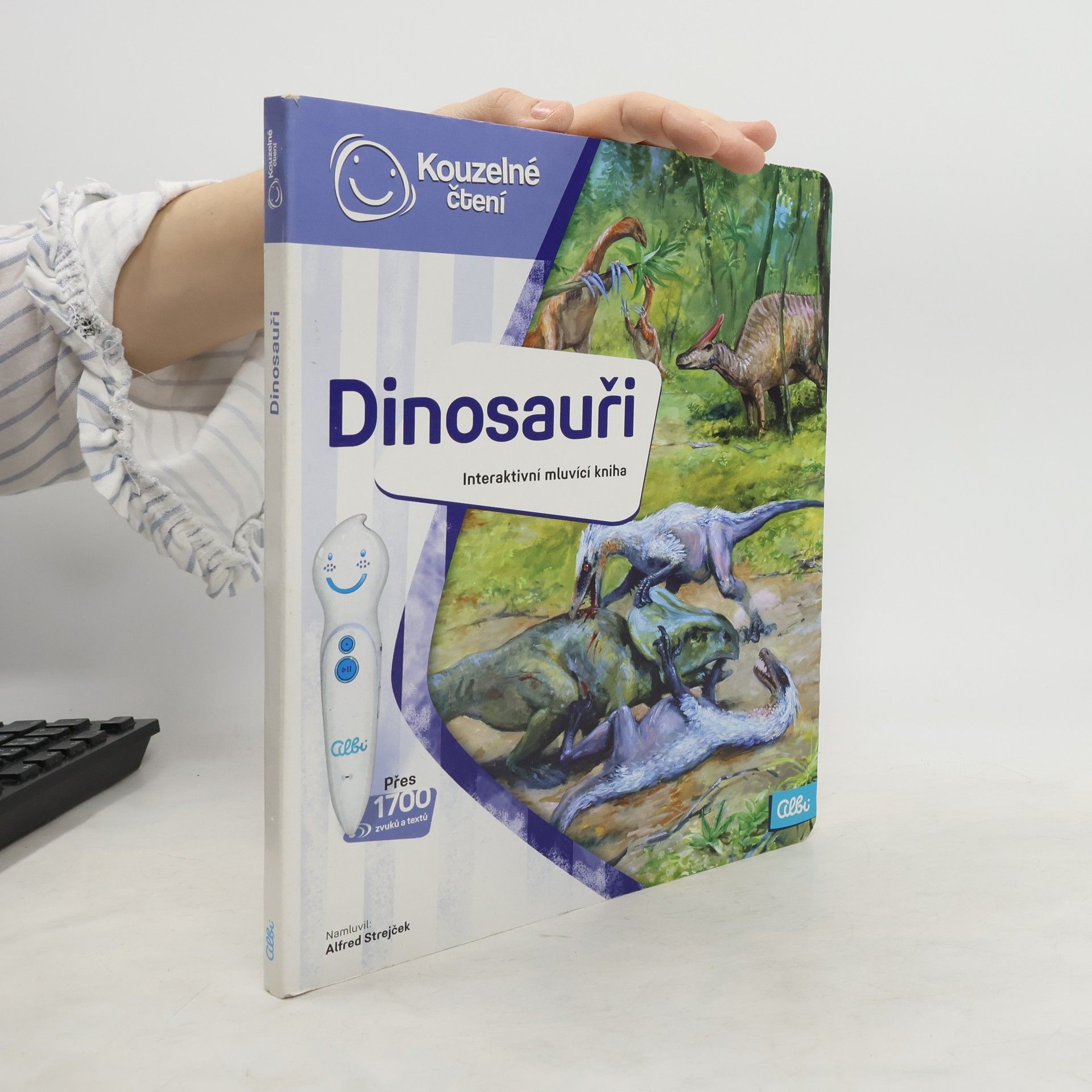 Jan Spěváček Dinosauři. Interaktivní mluvící kniha