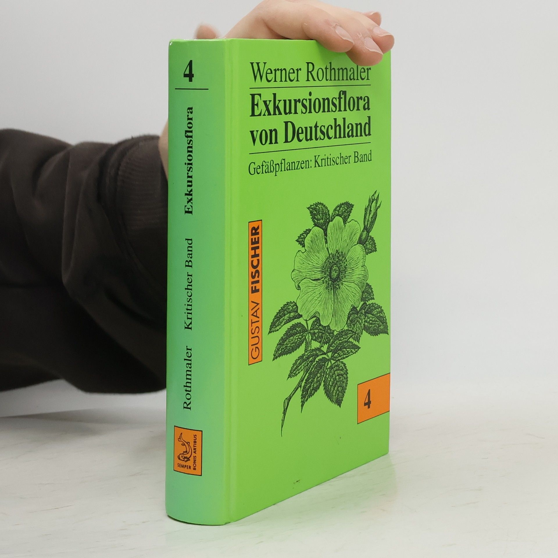 Werner Rothmaler Exkursionsflora von Deutschland 4