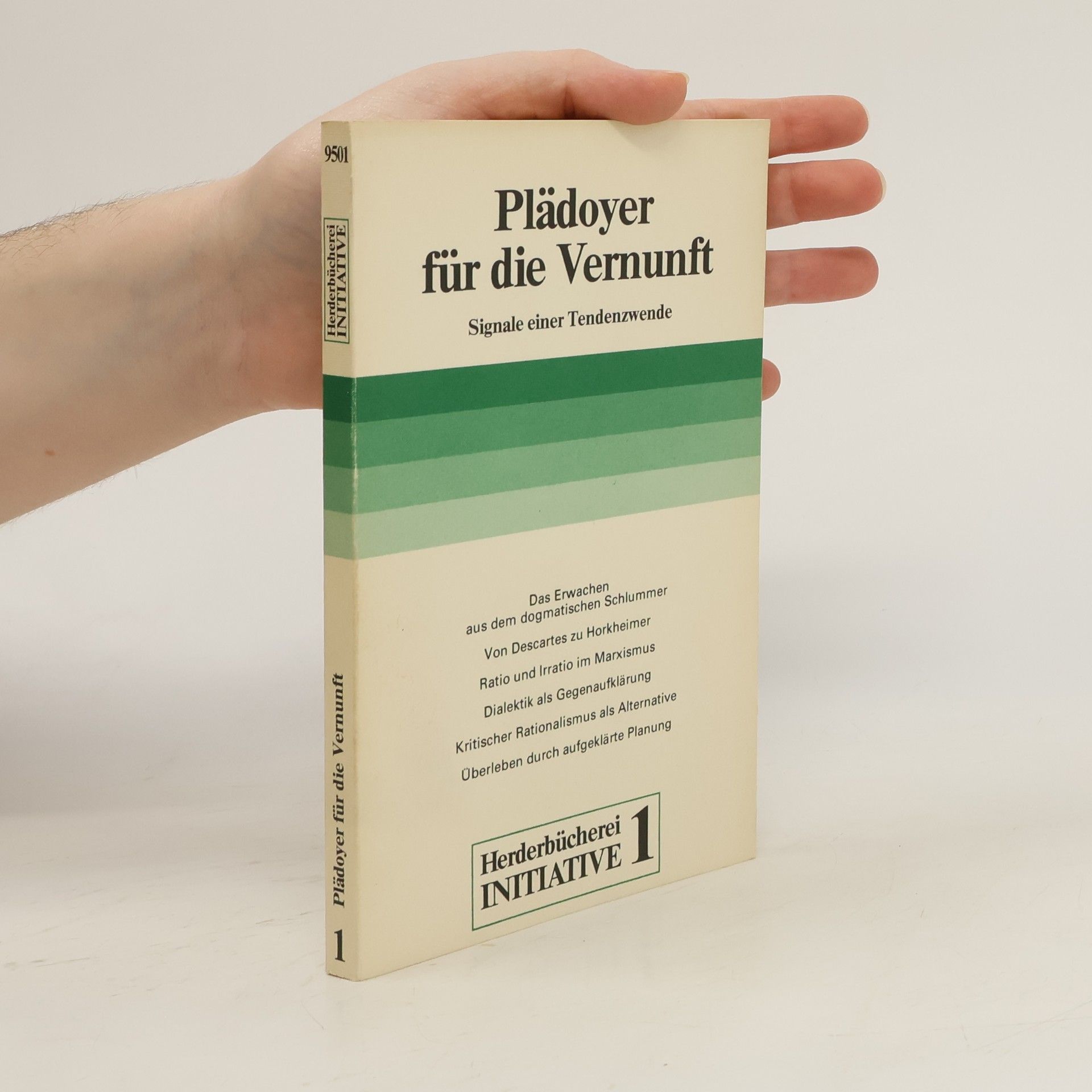 Gerd-Klaus Kaltenbrunner Plädoyer für die Vernunft