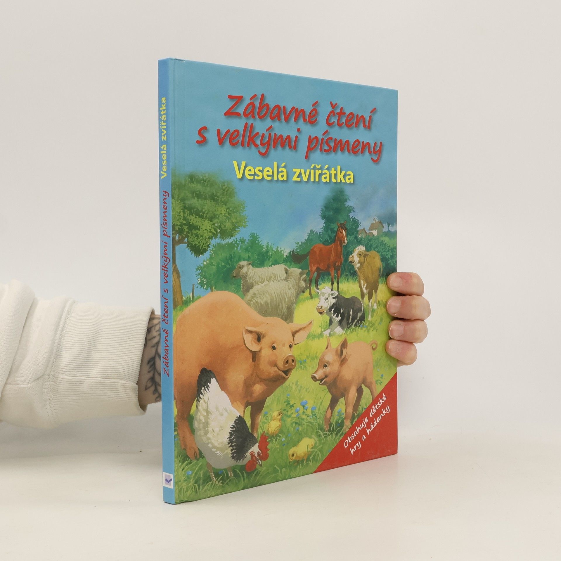 Veselá zvířátka : zábavné čtení s velkými písmeny