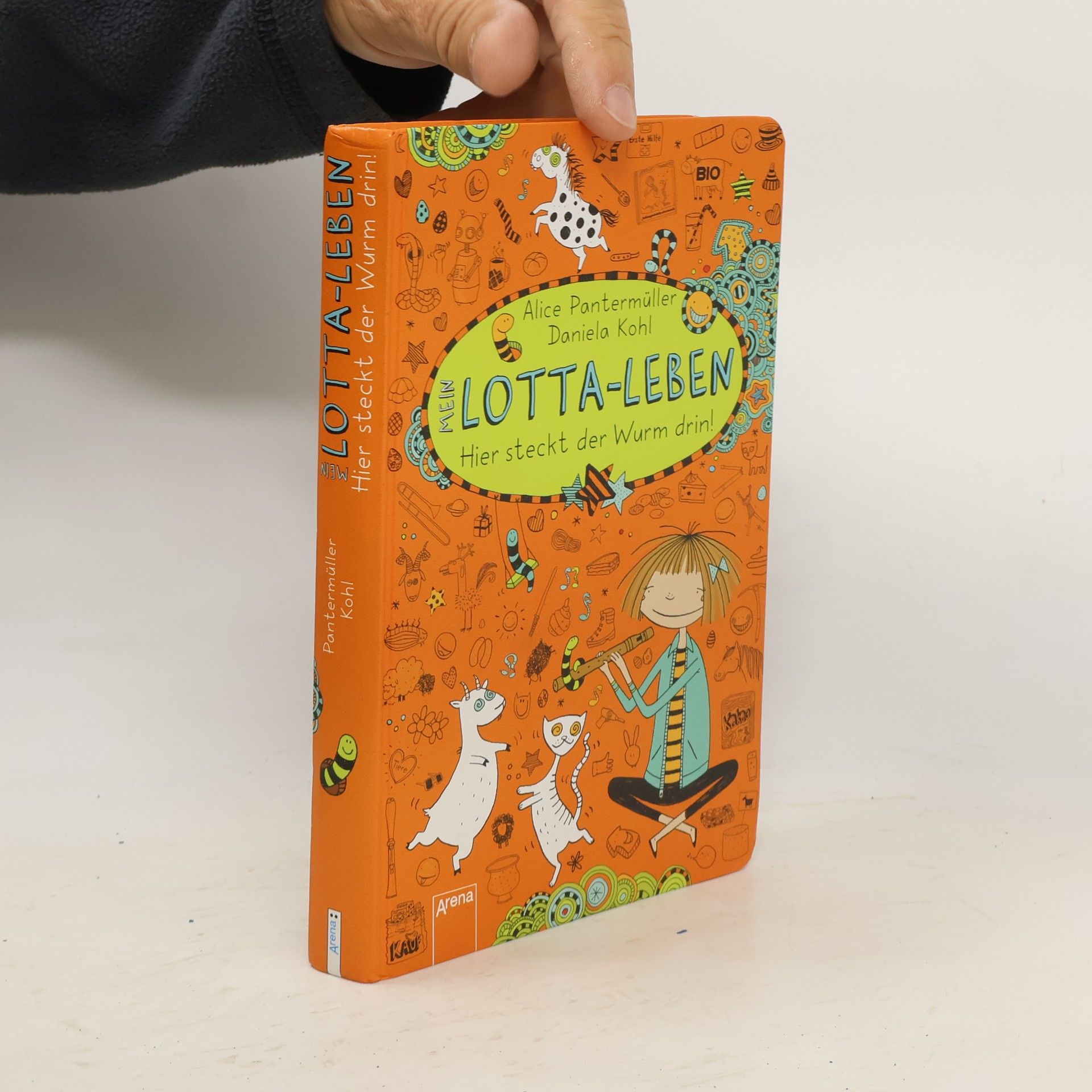 Alice Pantermüller Mein Lotta-Leben. Heir steckt der Wurm drin!