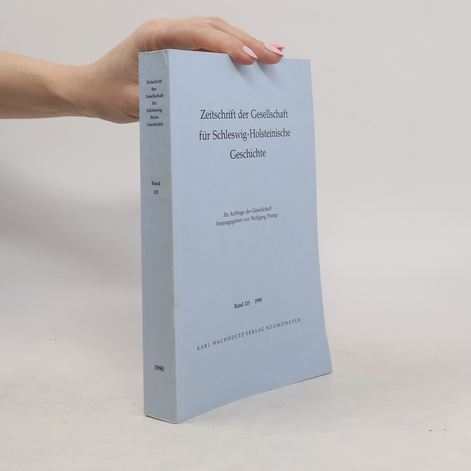 AA.VV. Zeitschrift der Gesellschaft für Schleswig-Holsteinische Geschichte