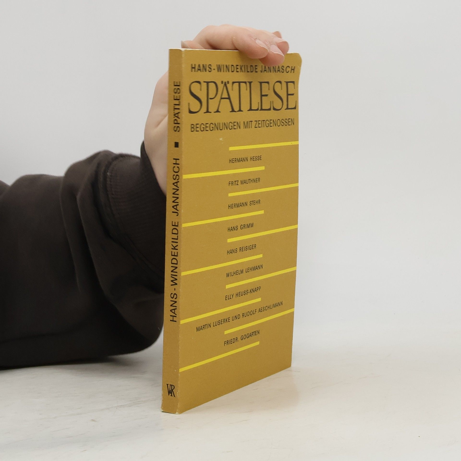 Hans Windekilde Jannasch Spätlese