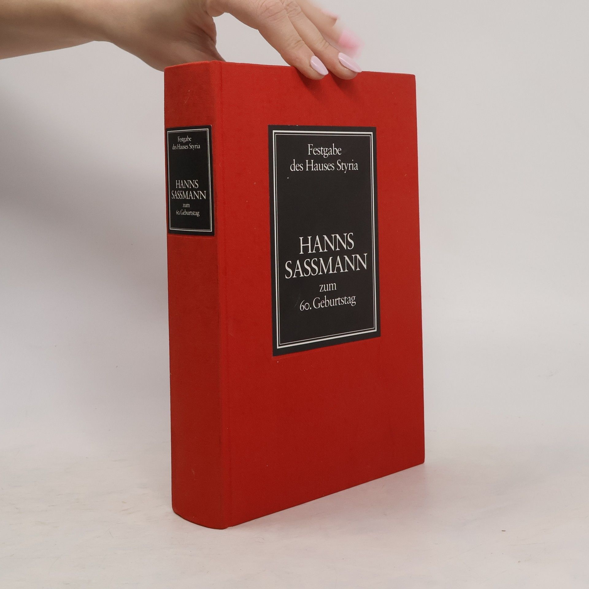 Hanns Sassmann Hanns Sassmann zum 60. Geburtstag
