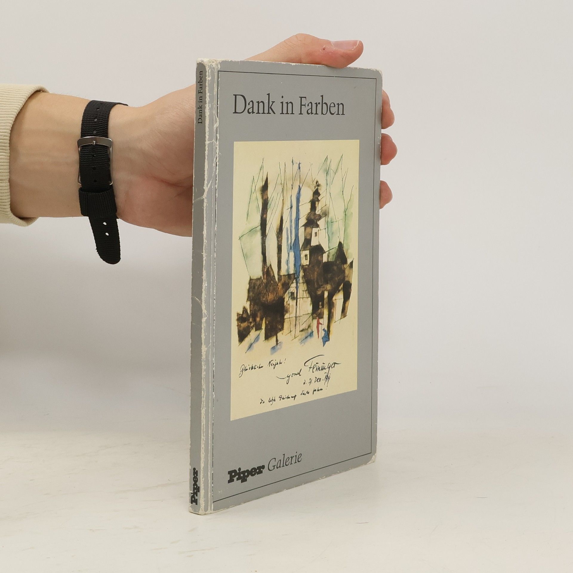 Hans Hess Dank in Farben