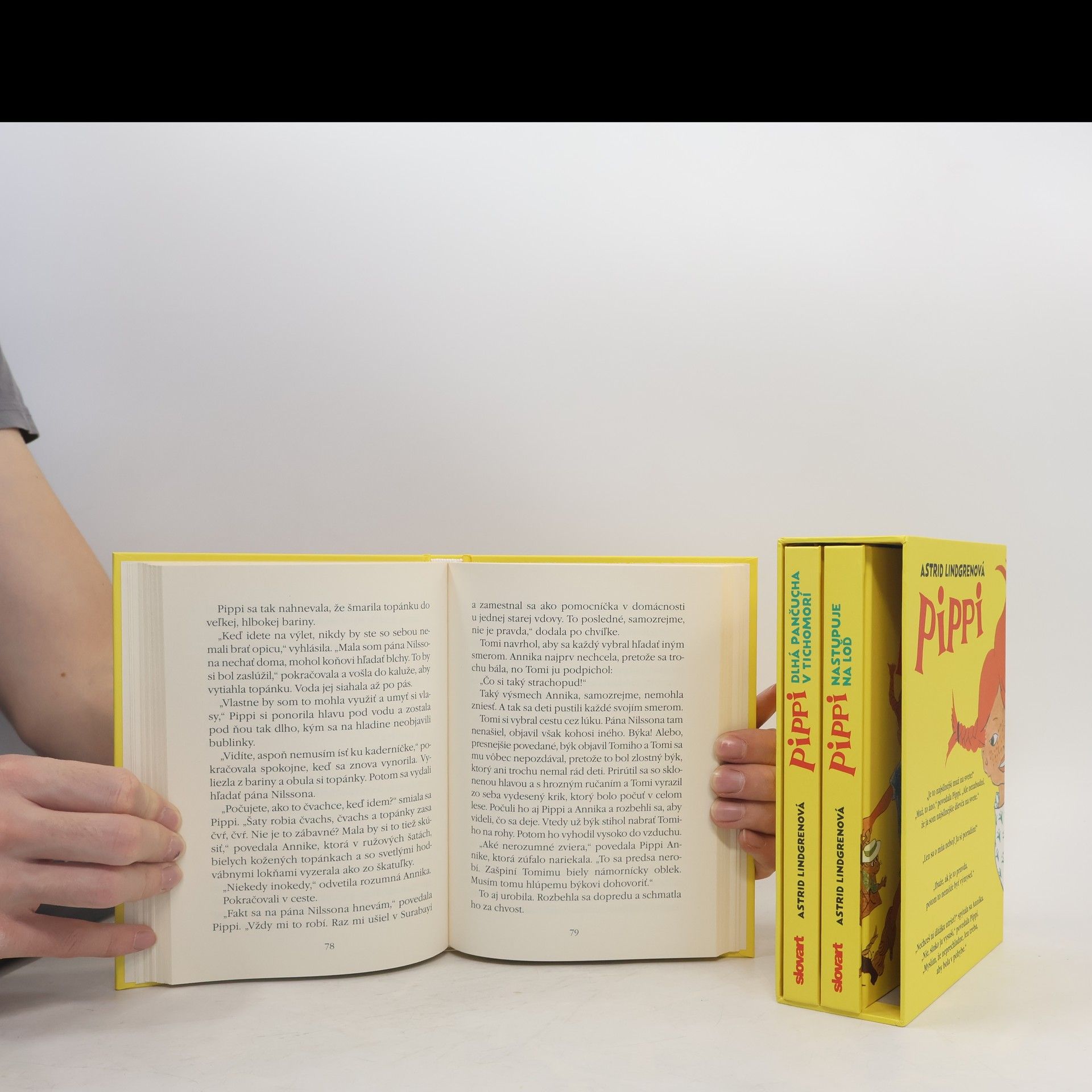 Astrid Lindgren Pippi dlhá pančucha. Pippi nastupuje na loď. Pippi dlhá pančucha v tichomorí