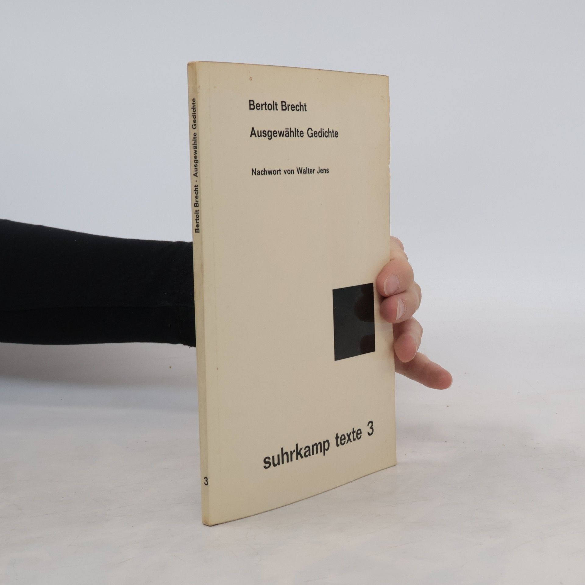 Bertolt Brecht Ausgewählte Gedichte 3