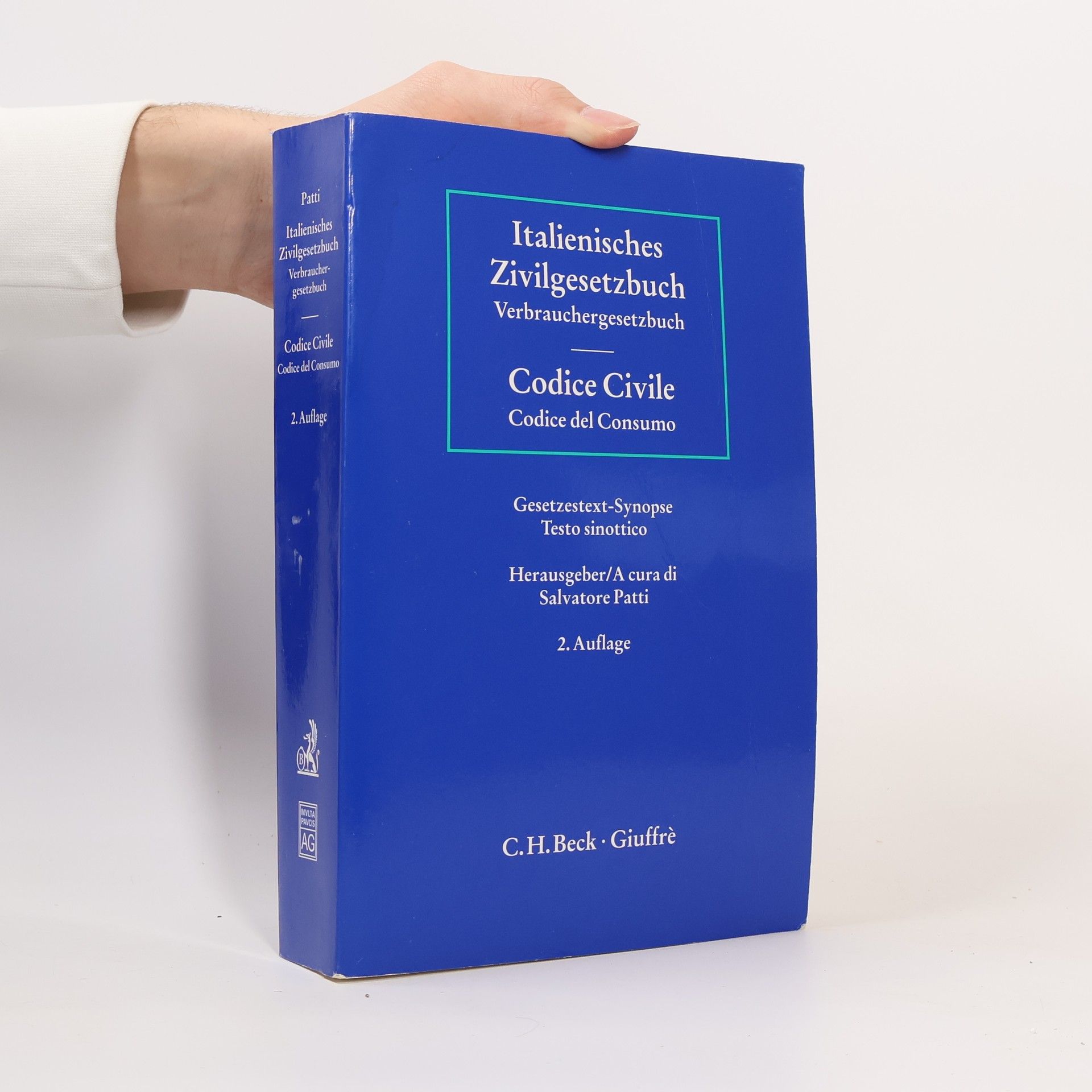 Salvatore Patti Italienisches Zivilgesetzbuch. Verbrauchergesetzbuch