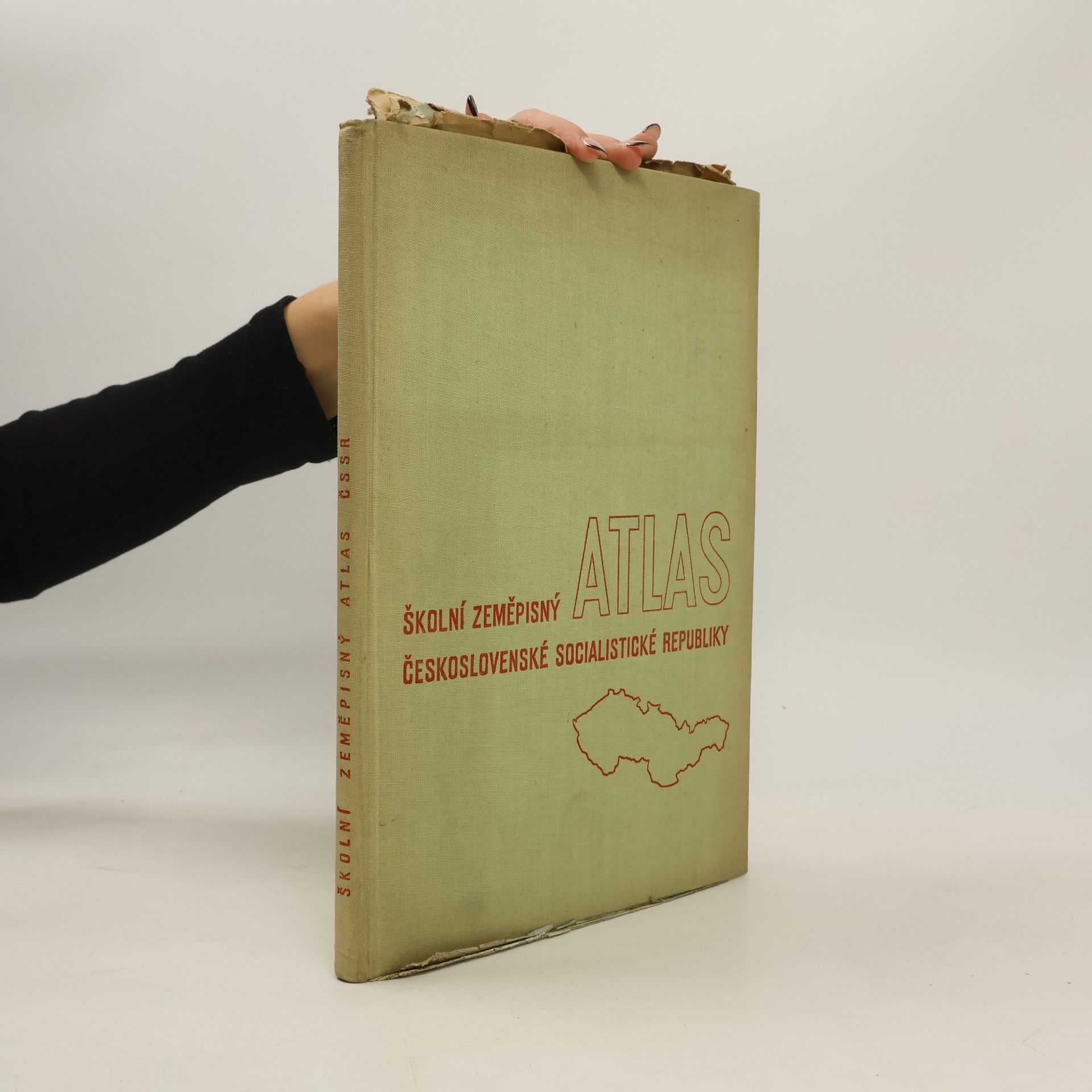 Various authors Školní zeměpisný atlas Československé socialistické republiky: Učeb. pomůcka pro školy všeobec. vzdělávací