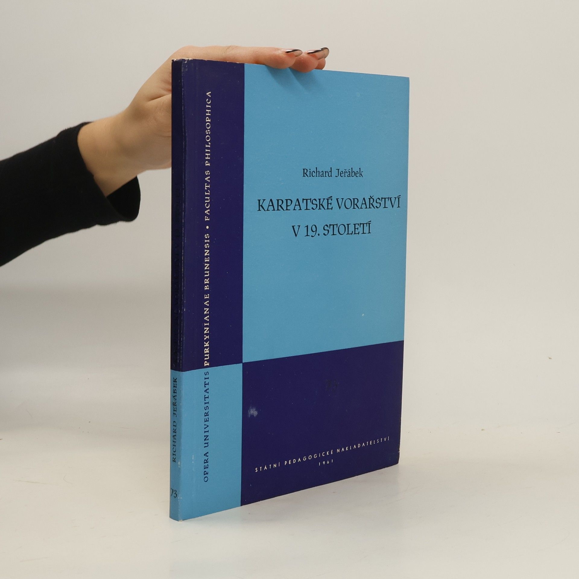 Richard Jeřábek Karpatské vorařství v 19. století