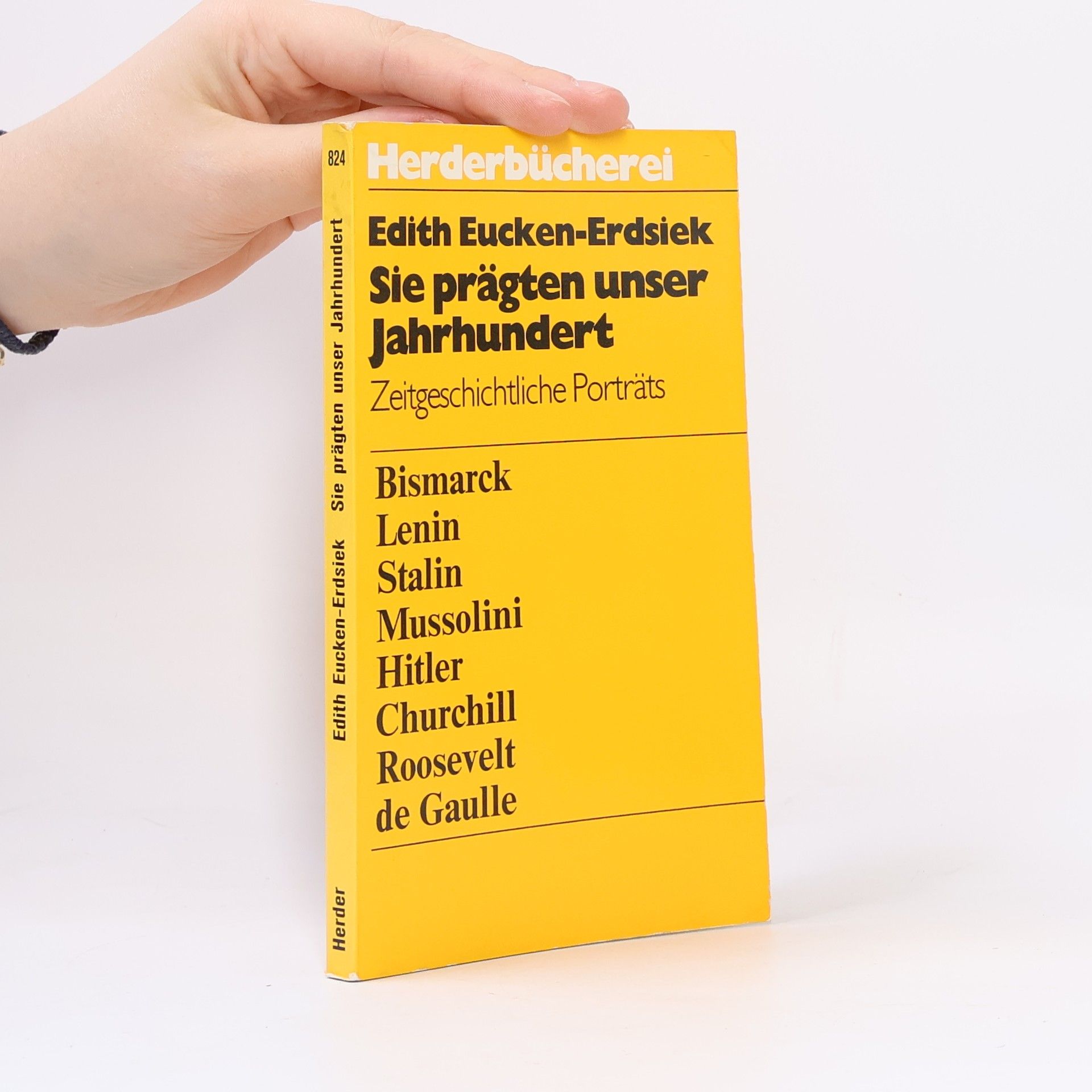 Edith Eucken Erdsiek Sie prägten unser Jahrhundert