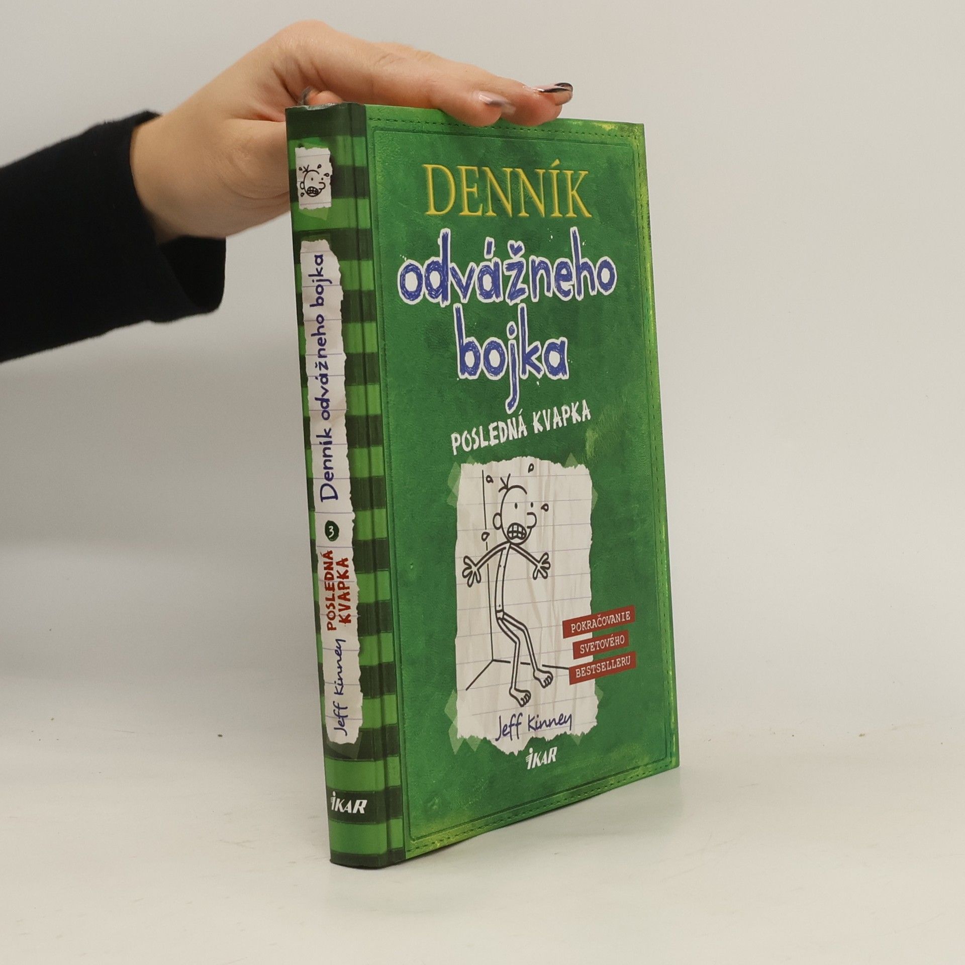 Jeff Kinney Denník odvážného bojka - Posledná kvapka
