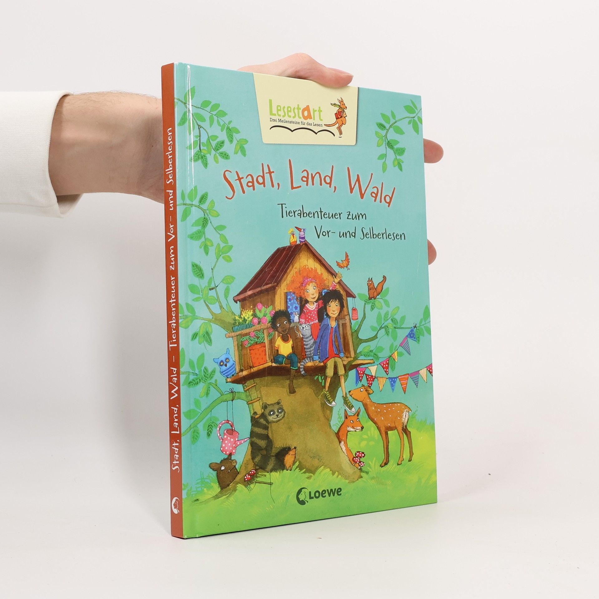 Werner Färber Stadt, Land, Wald – Tierabenteuer zum Vor- und Selberlesen