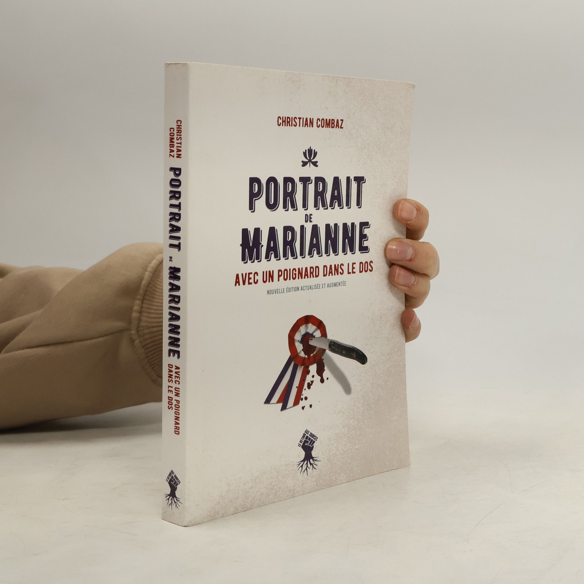 Christian Combaz Portrait de Marianne avec un poignard dans le dos